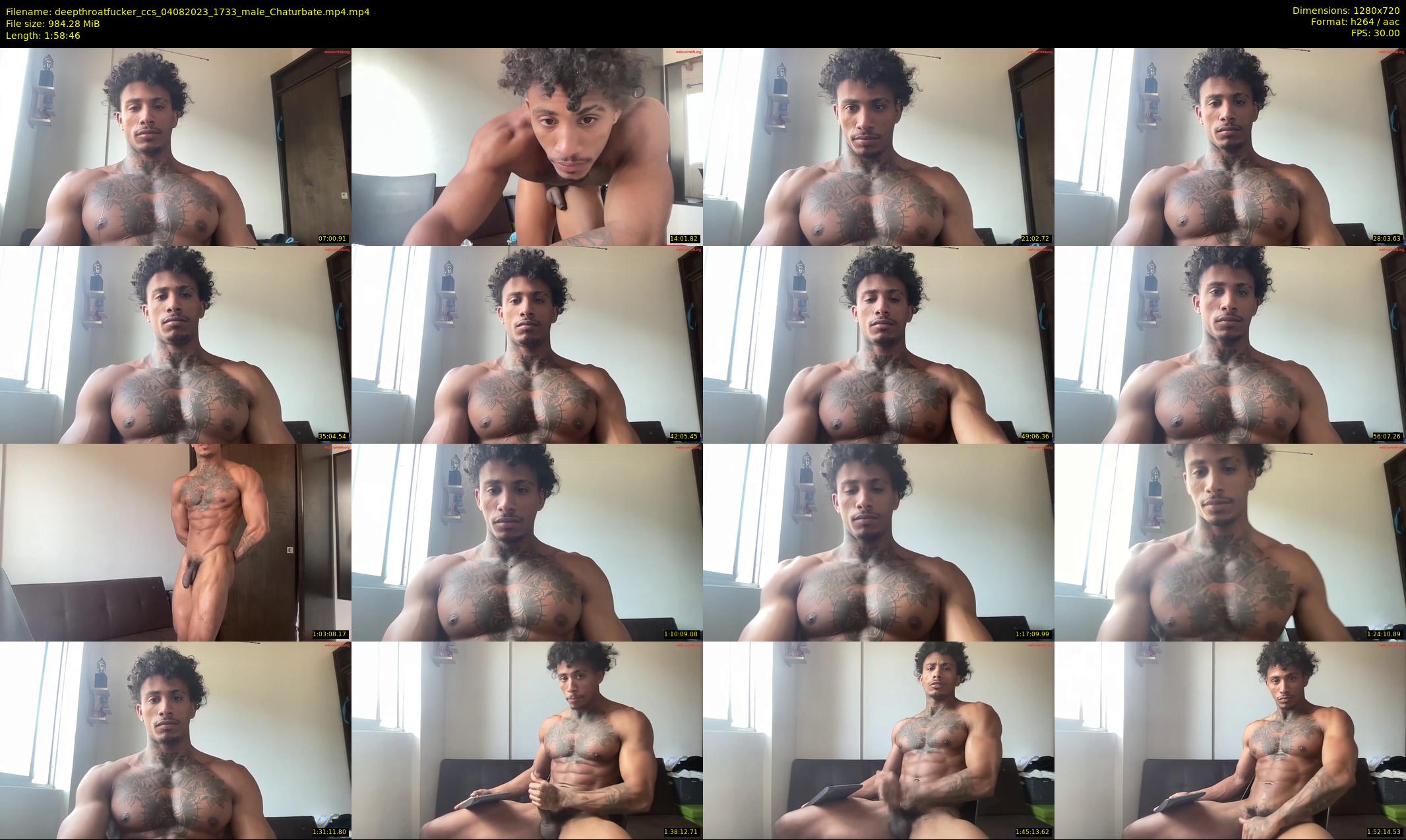 deepthroatfucker_ccs — 119 minute Chaturbate male cam show recording, 720p, Aug 4, 2023