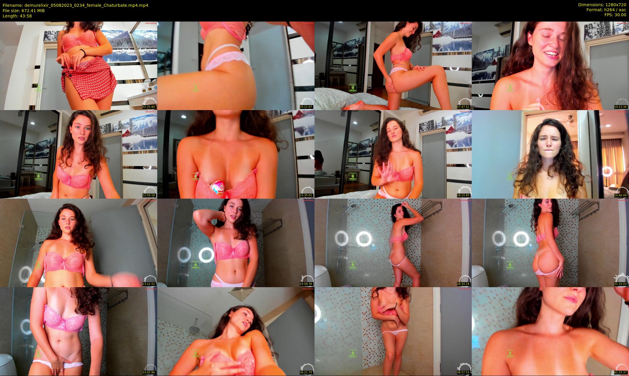 demurelixir — 44 minute Chaturbate female cam show recording, 720p, Aug 5, 2023