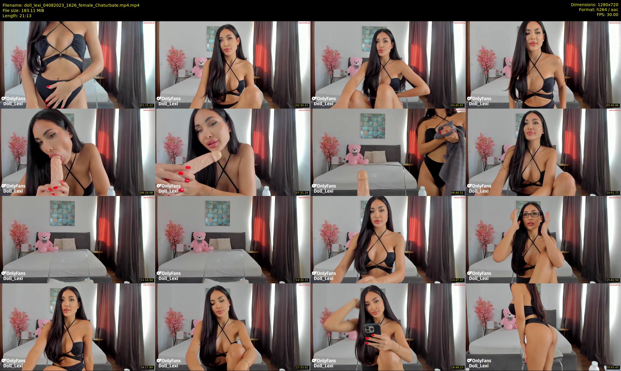 doll_lexi — 22 minute Chaturbate female cam show recording, 720p, Aug 4, 2023