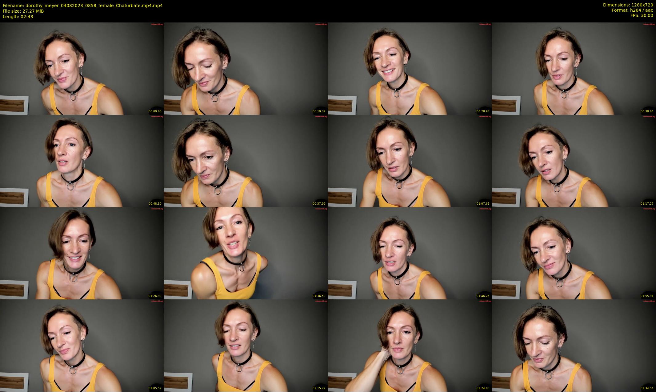 dorothy_meyer — 3 minute Chaturbate female cam show recording, 720p, Aug 4, 2023