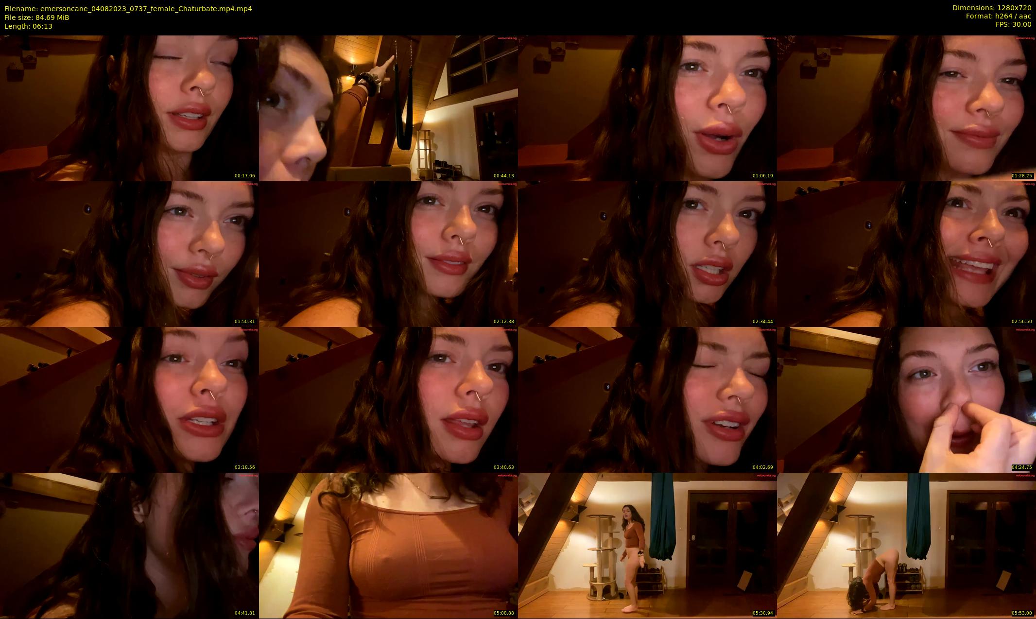 emersoncane — 7 minute Chaturbate female cam show recording, 720p, Aug 4, 2023