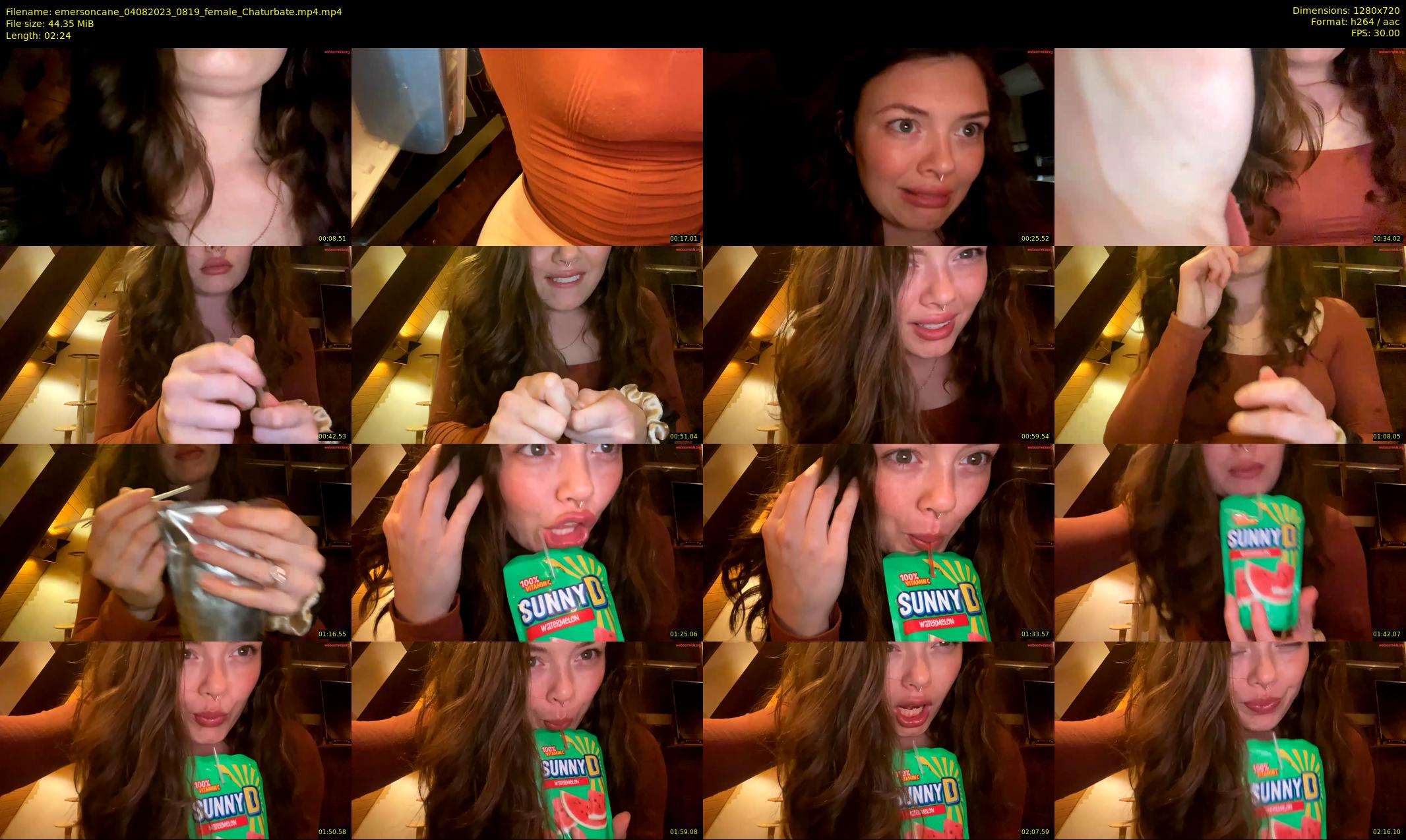 emersoncane — 3 minute Chaturbate female cam show recording, 720p, Aug 4, 2023
