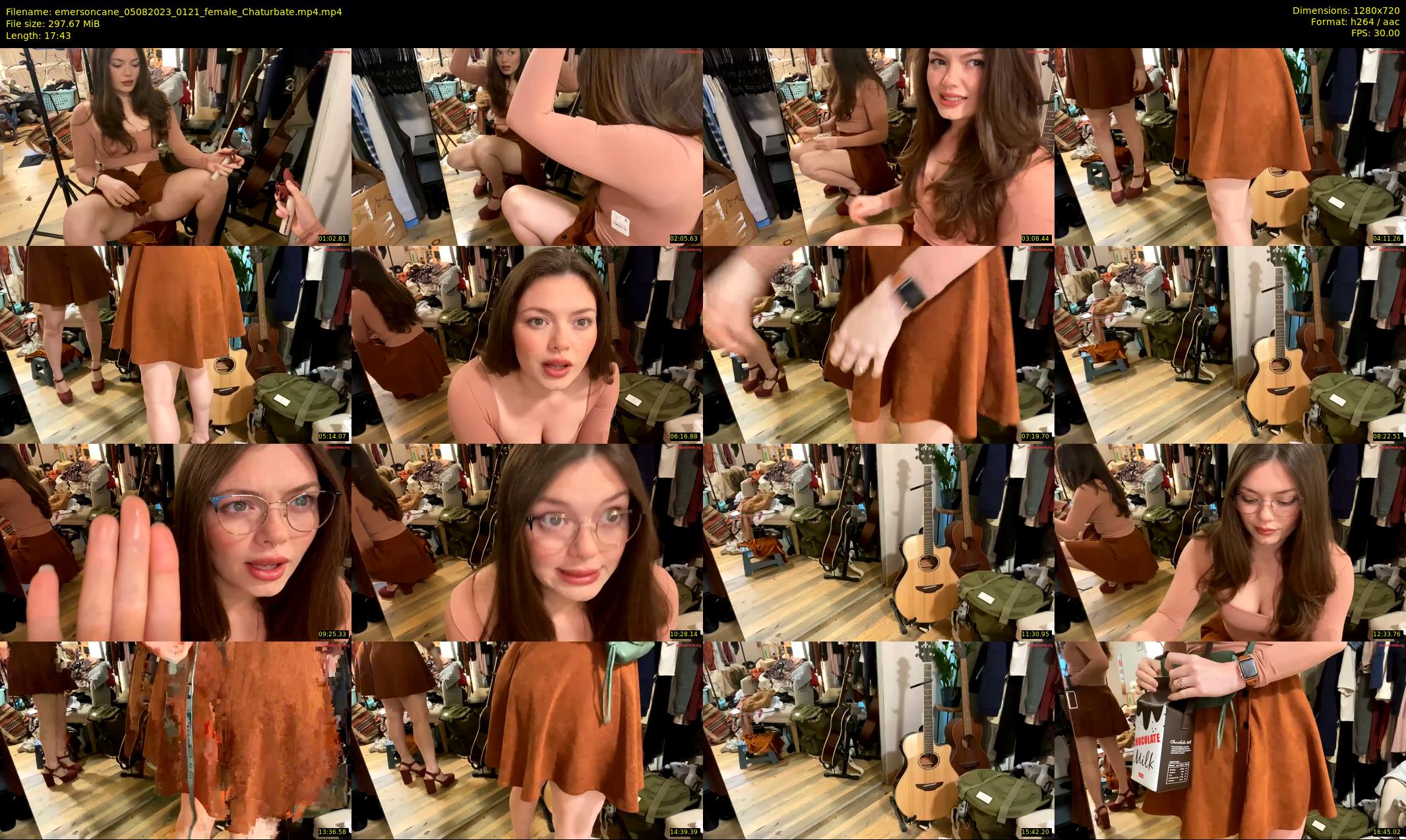 emersoncane — 18 minute Chaturbate female cam show recording, 720p, Aug 5, 2023