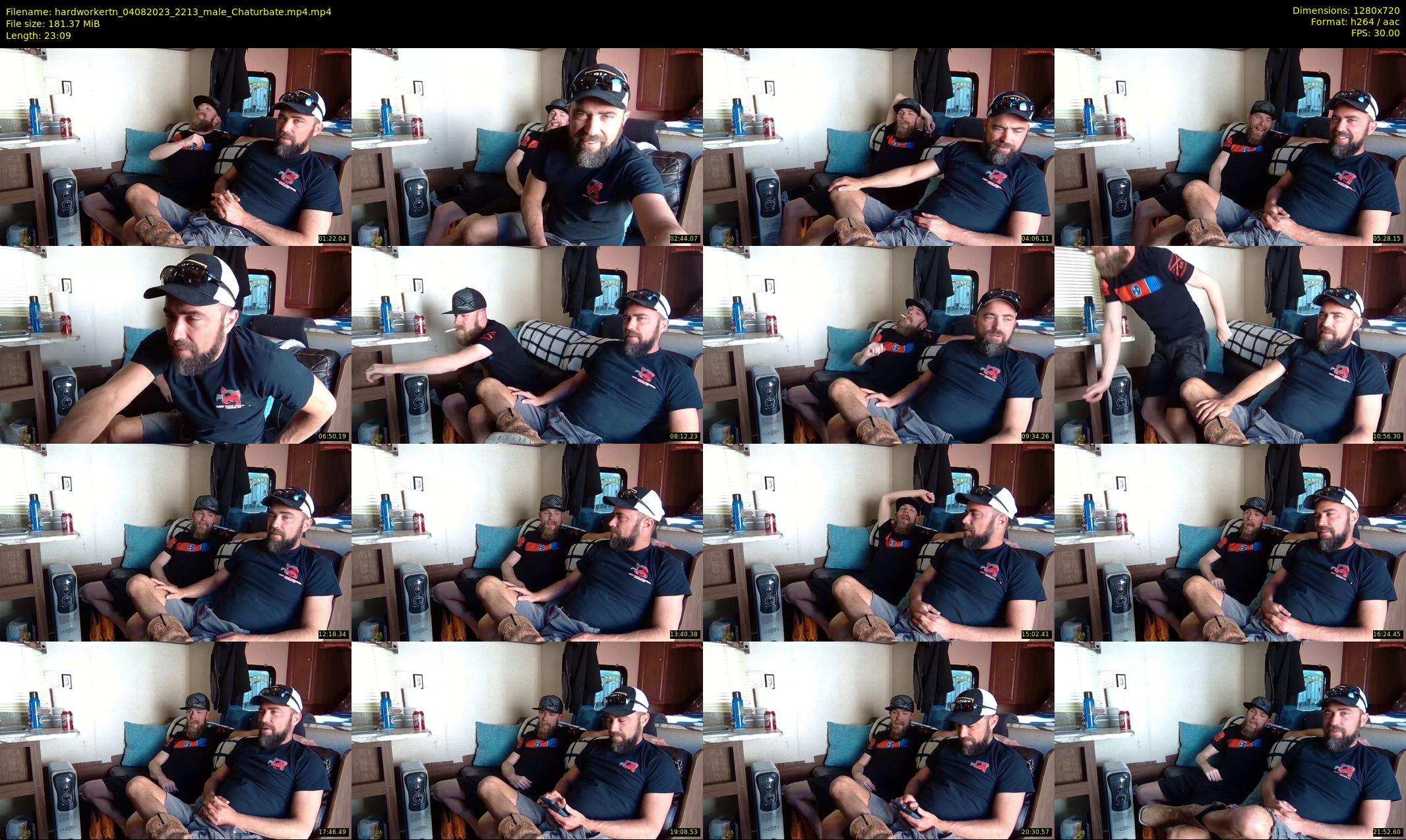 hardworkertn — 24 minute Chaturbate male cam show recording, 720p, Aug 4, 2023