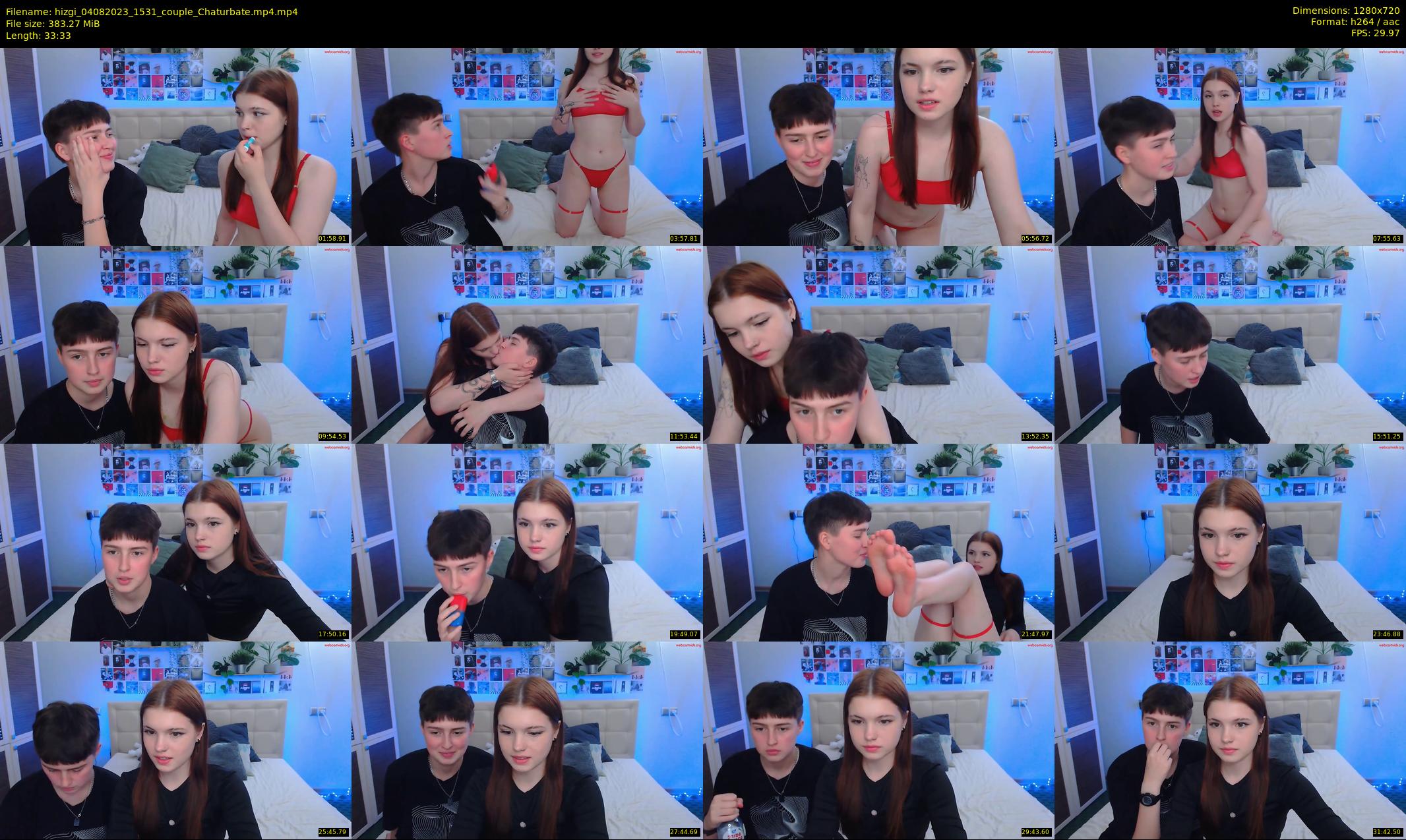 hizgi — 34 minute Chaturbate couple cam show recording, 720p, Aug 4, 2023