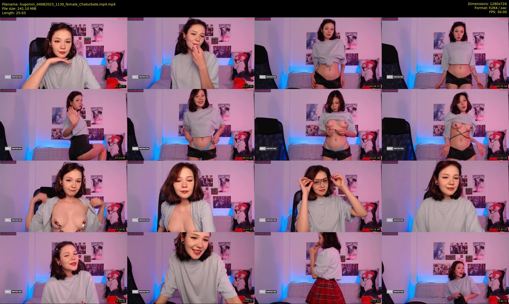 hugomin — 26 minute Chaturbate female cam show recording, 720p, Aug 4, 2023