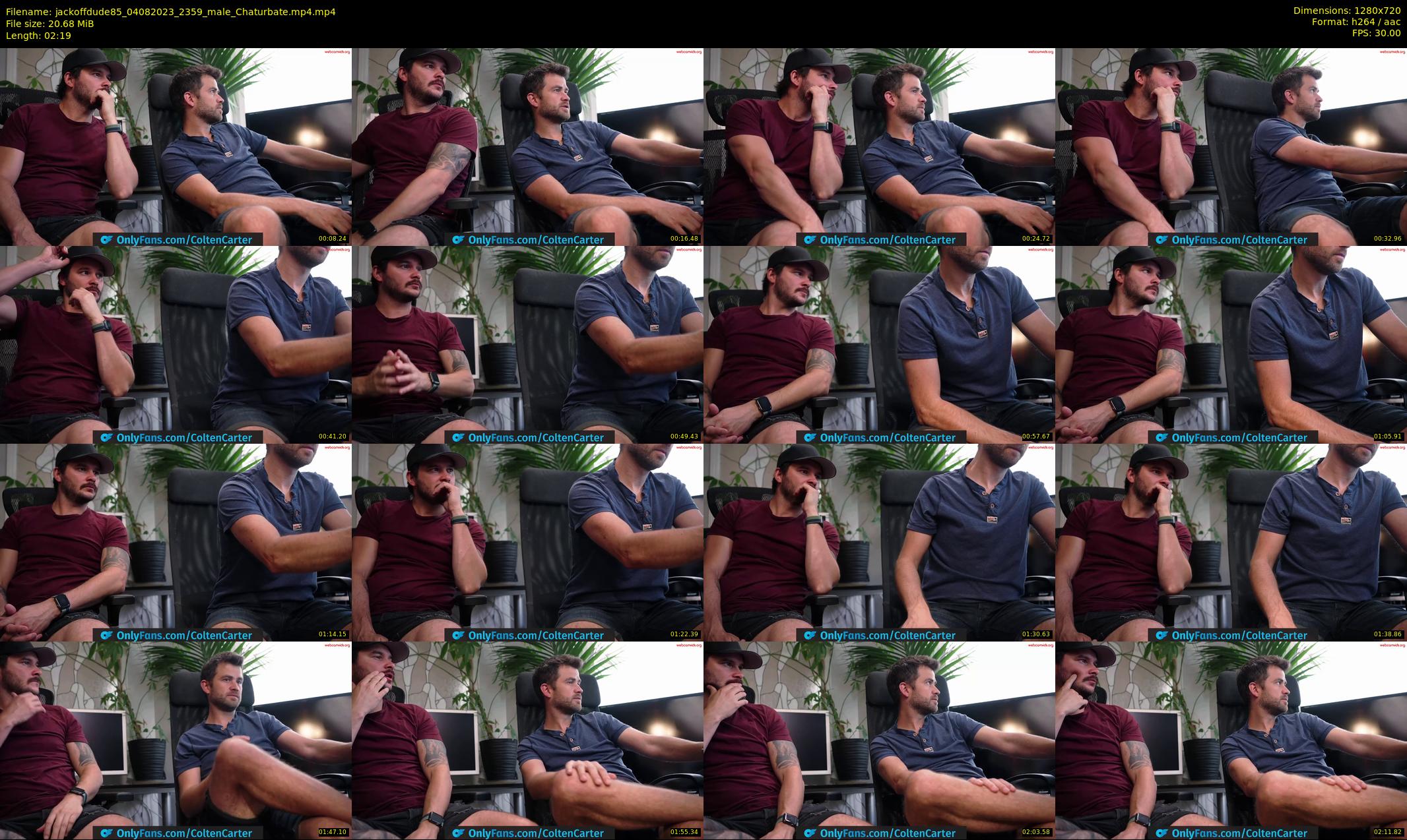 jackoffdude85 — 3 minute Chaturbate male cam show recording, 720p, Aug 4, 2023
