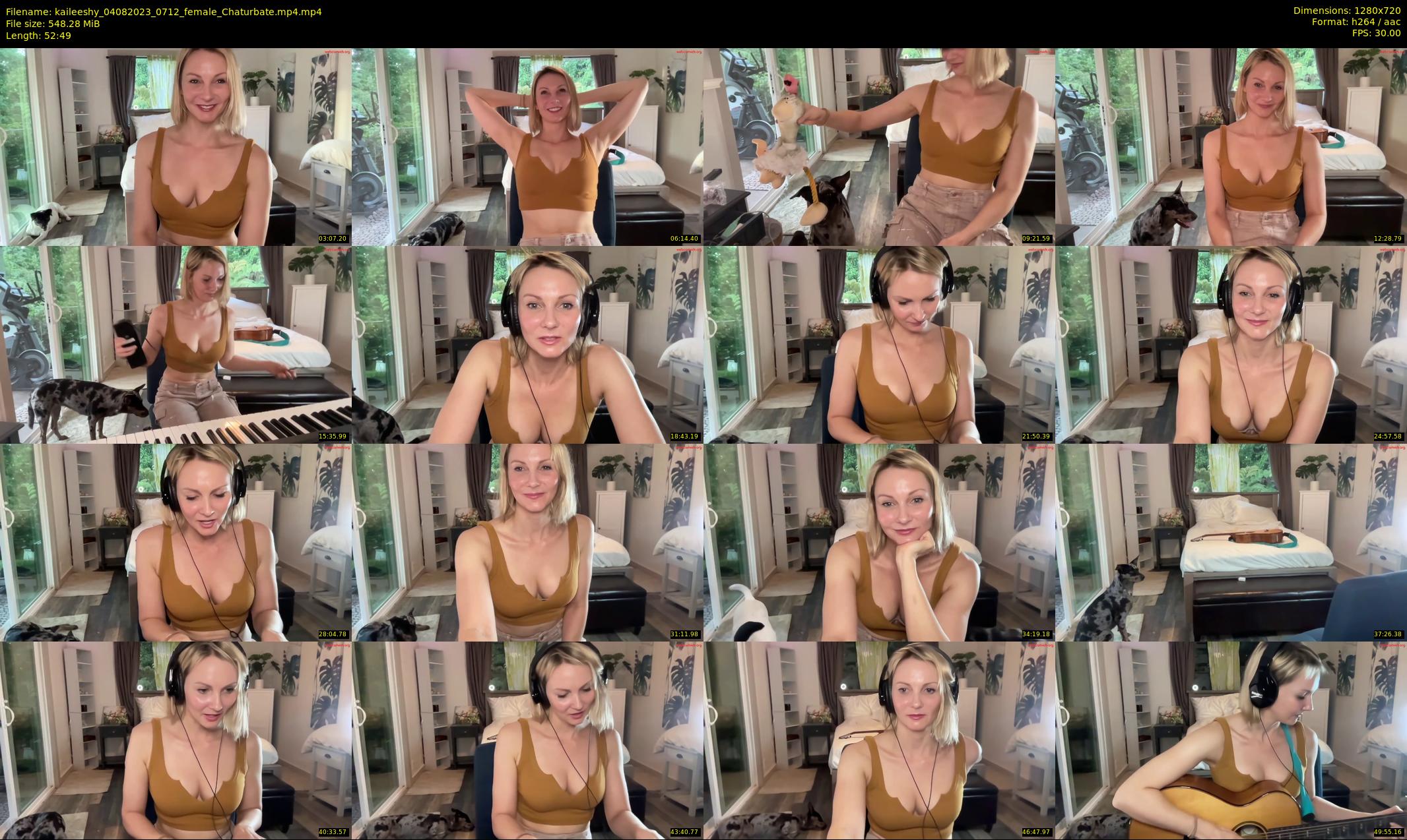 kaileeshy — 53 minute Chaturbate female cam show recording, 720p, Aug 4, 2023