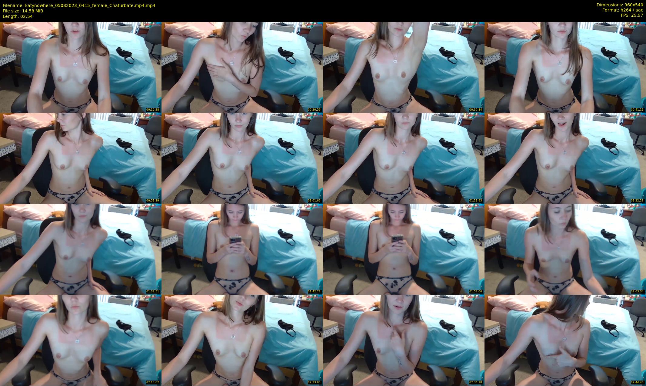 katynowhere — 3 minute Chaturbate female cam show recording, 480p, Aug 5, 2023