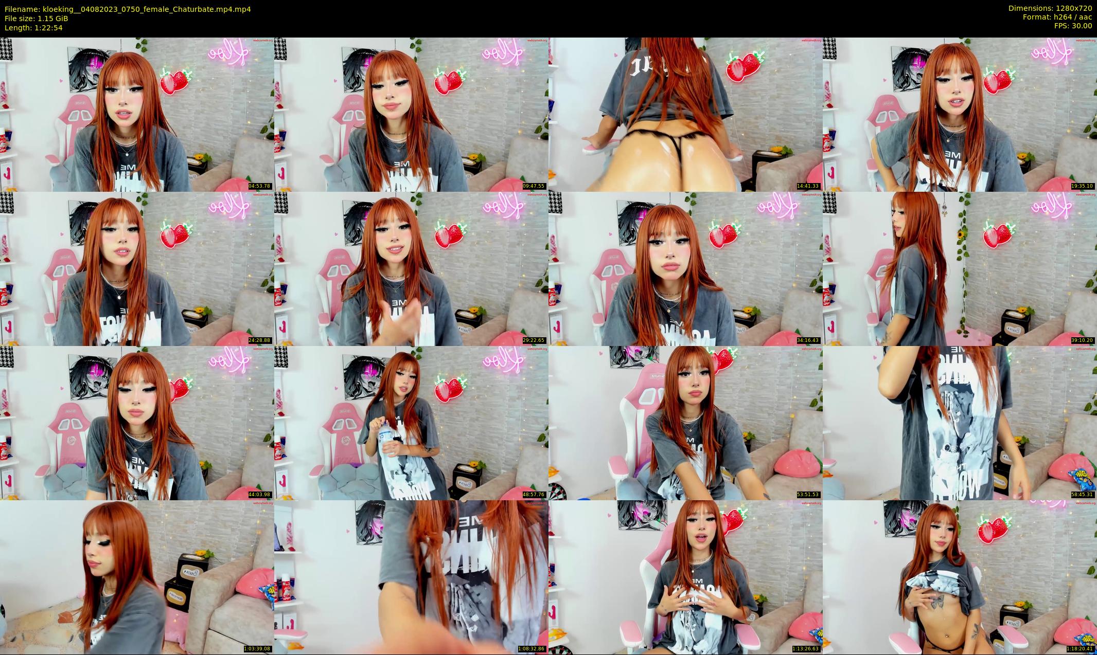 kloeking_ — 83 minute Chaturbate female cam show recording, 720p, Aug 4, 2023