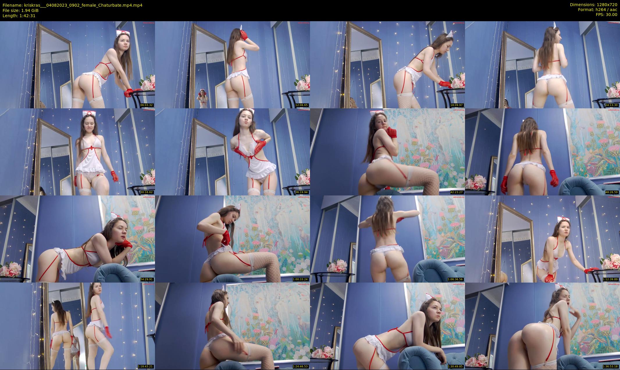 kriskras__ — 103 minute Chaturbate female cam show recording, 720p, Aug 4, 2023