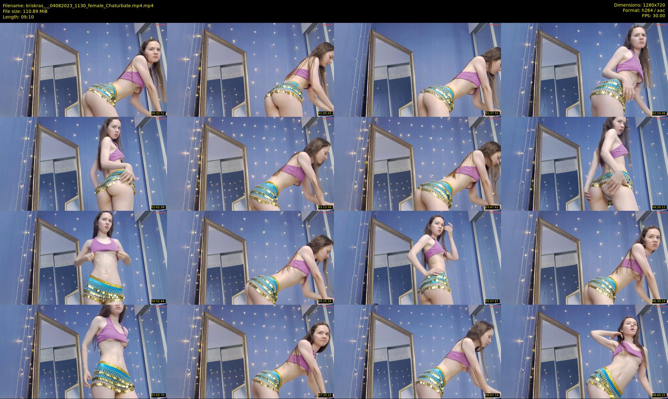 kriskras__ — 10 minute Chaturbate female cam show recording, 720p, Aug 4, 2023