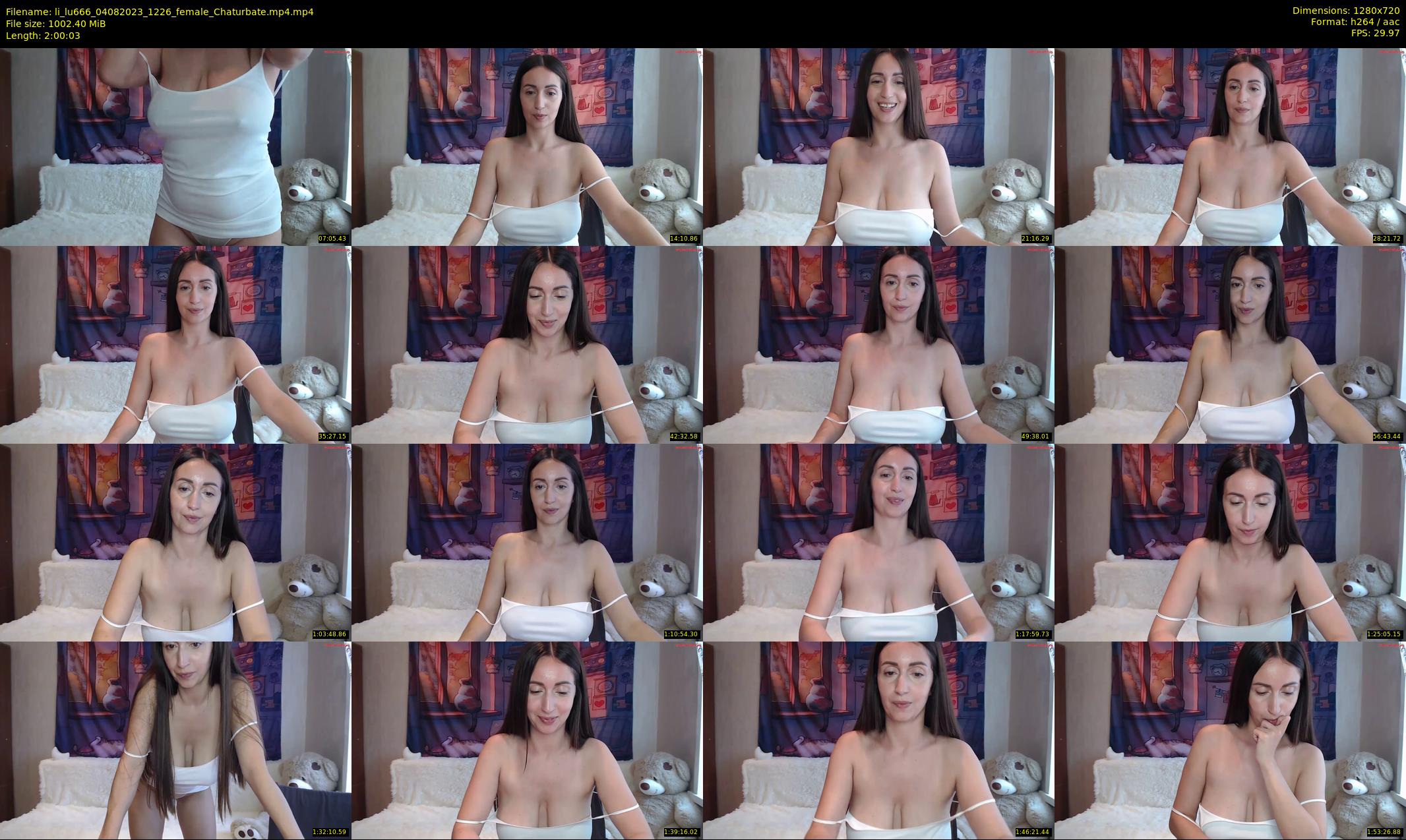 li_lu666 — 121 minute Chaturbate female cam show recording, 720p, Aug 4, 2023