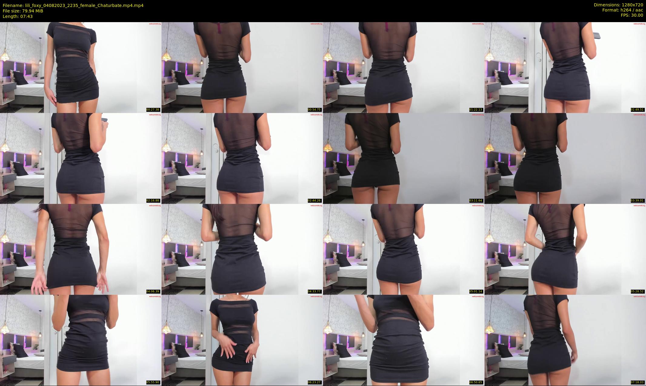 lili_foxy — 8 minute Chaturbate female cam show recording, 720p, Aug 4, 2023
