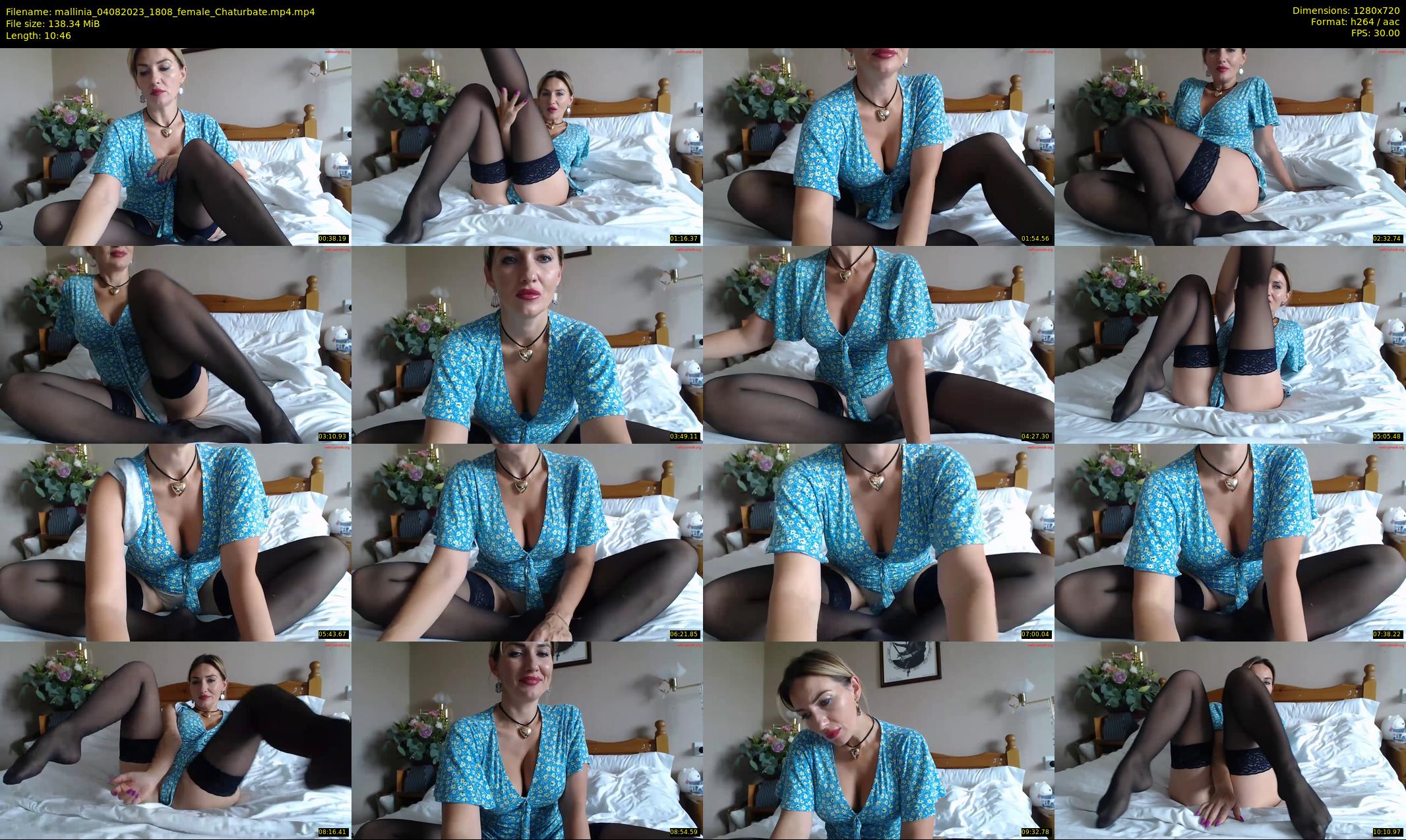 mallinia — 11 minute Chaturbate female cam show recording, 720p, Aug 4, 2023