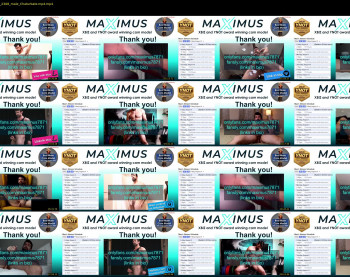 maximus_787 — 11 minute Chaturbate male cam show recording, 720p, Aug 4, 2023