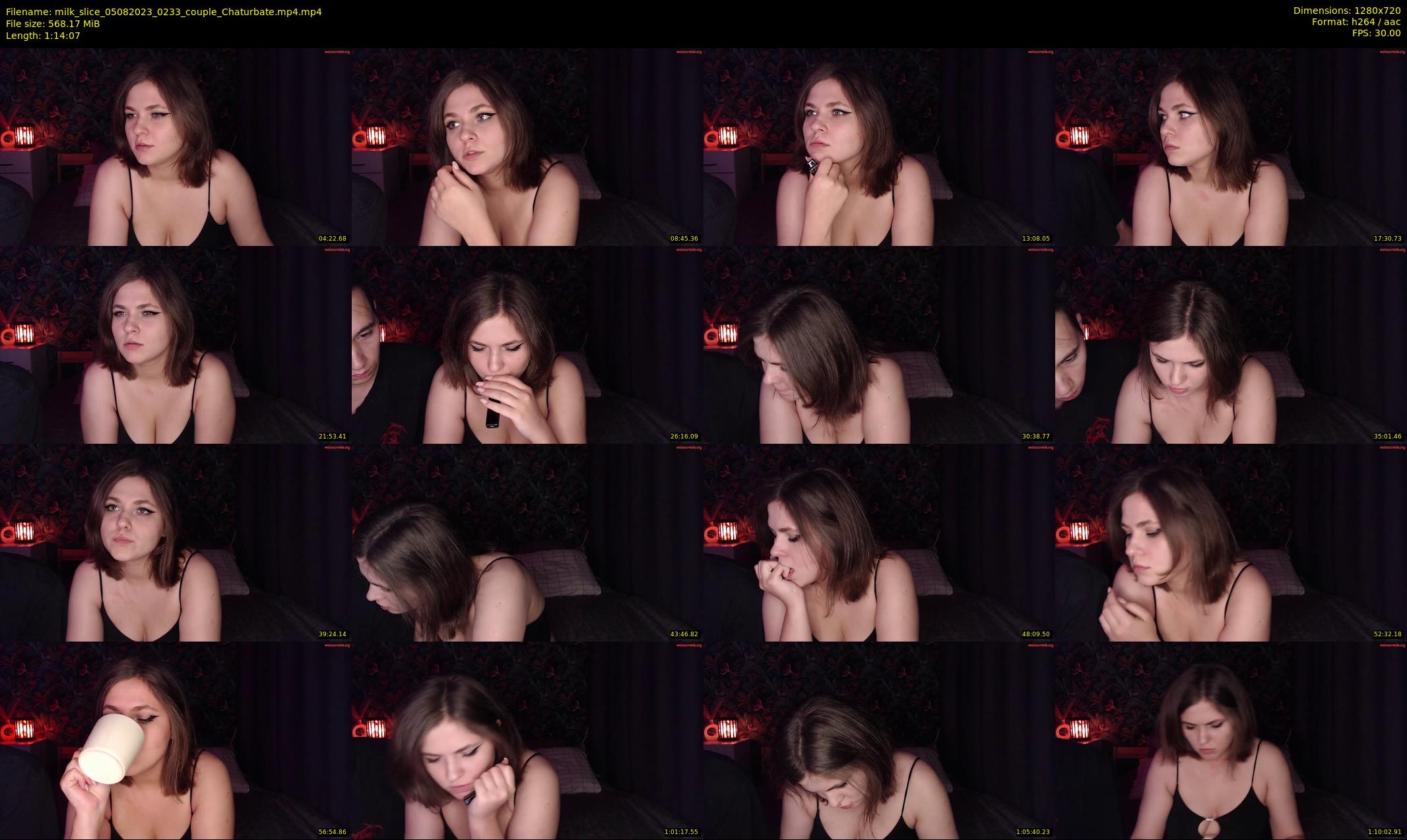 milk_slice — 75 minute Chaturbate couple cam show recording, 720p, Aug 5, 2023