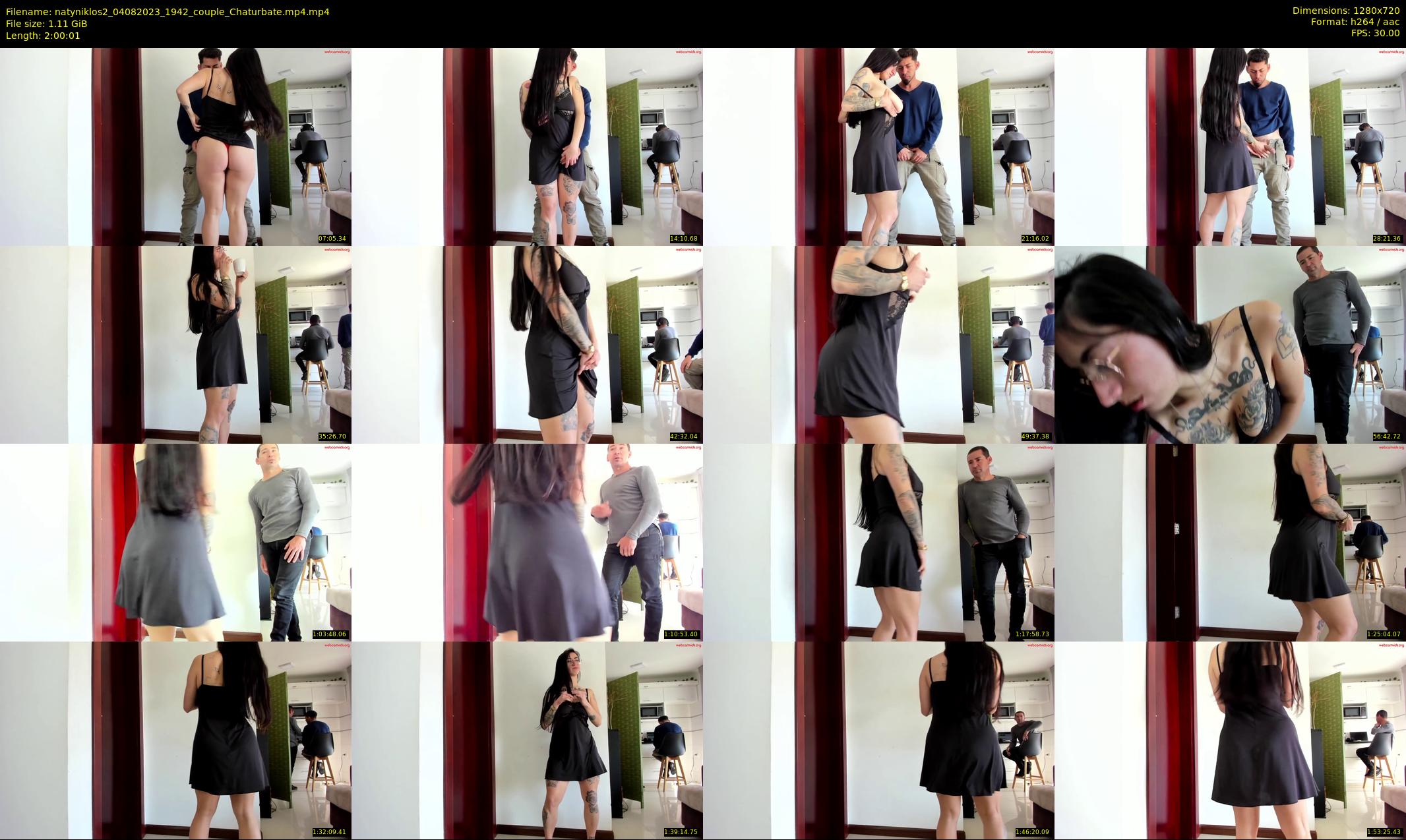 natyniklos2 — 121 minute Chaturbate couple cam show recording, 720p, Aug 4, 2023