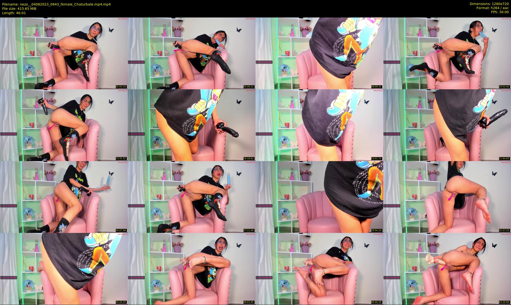 nezo_ — 47 minute Chaturbate female cam show recording, 720p, Aug 4, 2023