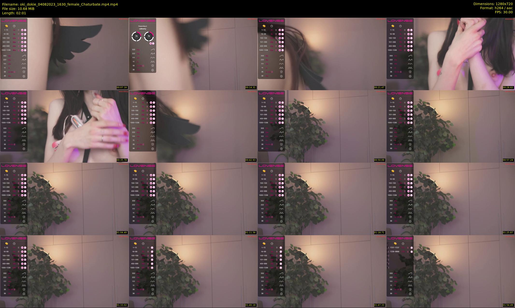 oki_dokie — 3 minute Chaturbate female cam show recording, 720p, Aug 4, 2023