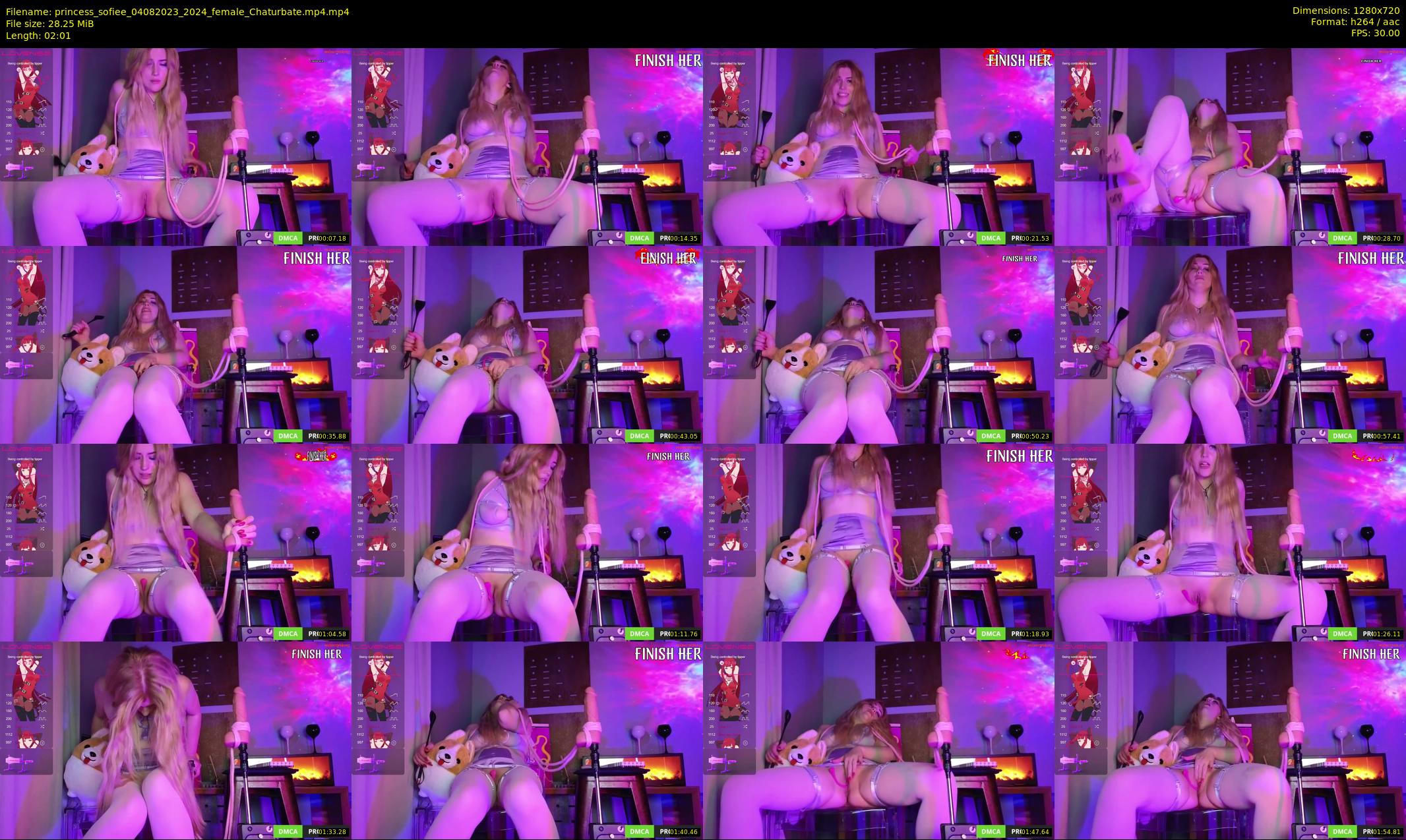 princess_sofiee — 3 minute Chaturbate female cam show recording, 720p, Aug 4, 2023