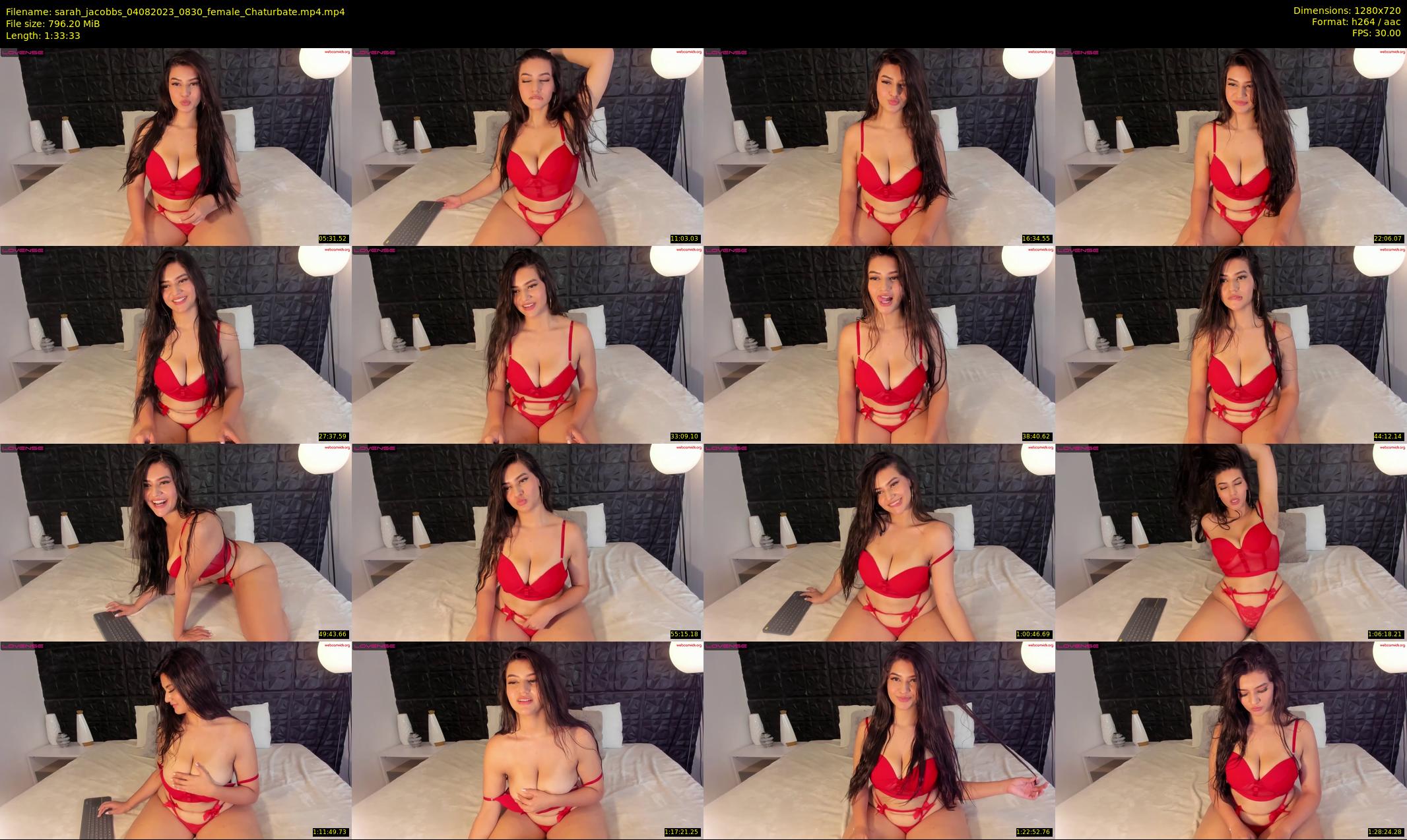 sarah_jacobbs — 94 minute Chaturbate female cam show recording, 720p, Aug 4, 2023