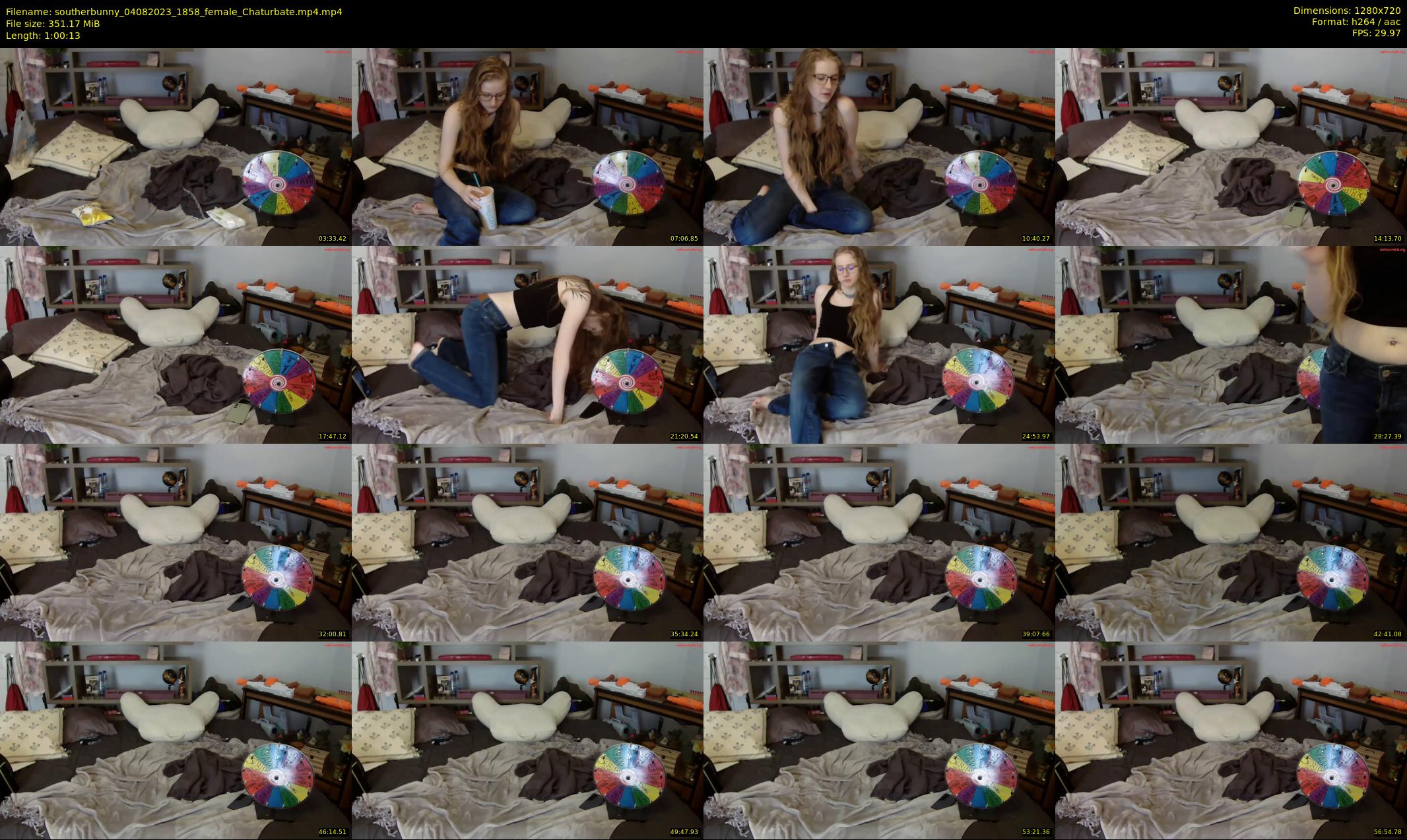 southerbunny — 61 minute Chaturbate female cam show recording, 720p, Aug 4, 2023