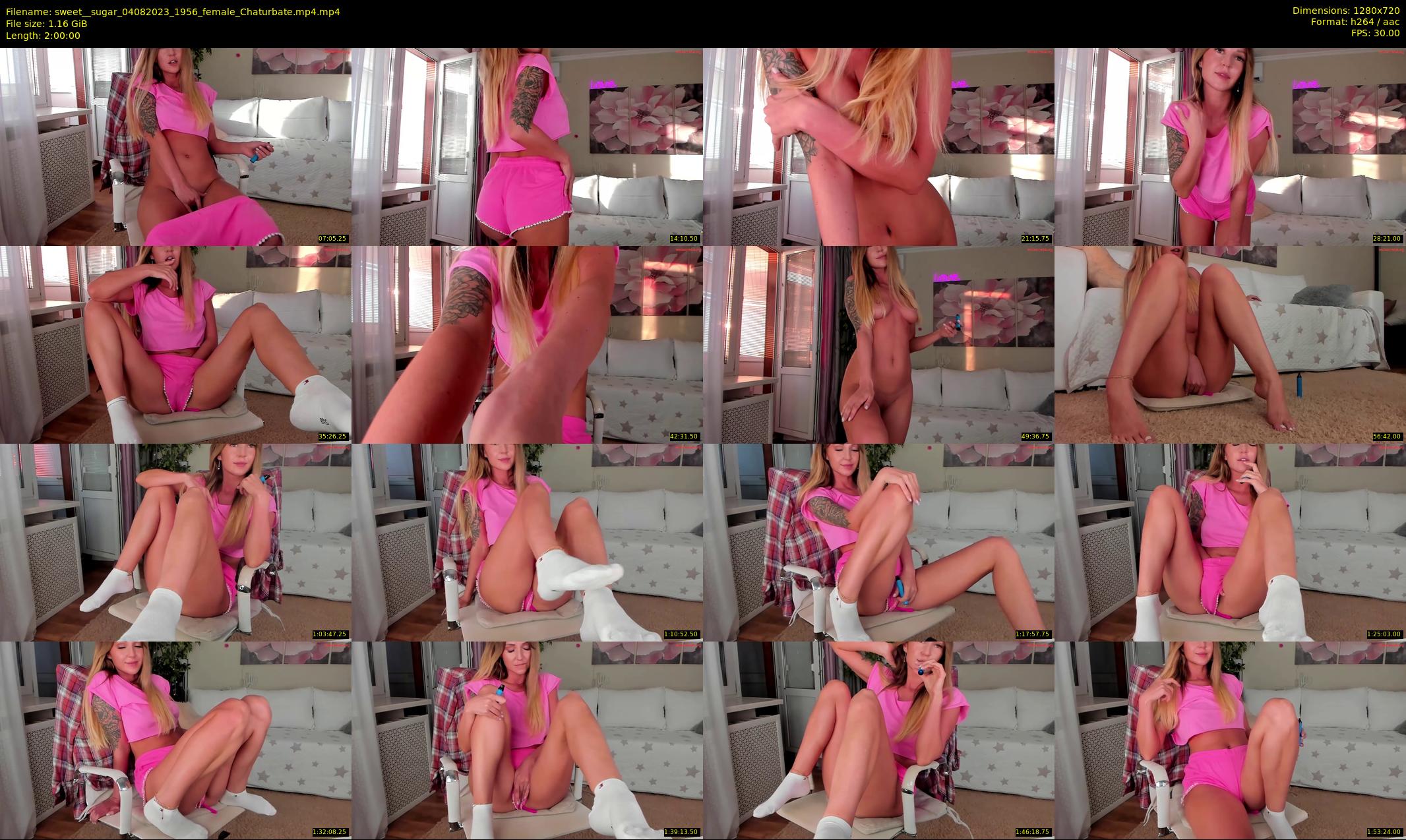 sweet__sugar — 120 minute Chaturbate female cam show recording, 720p, Aug 4, 2023