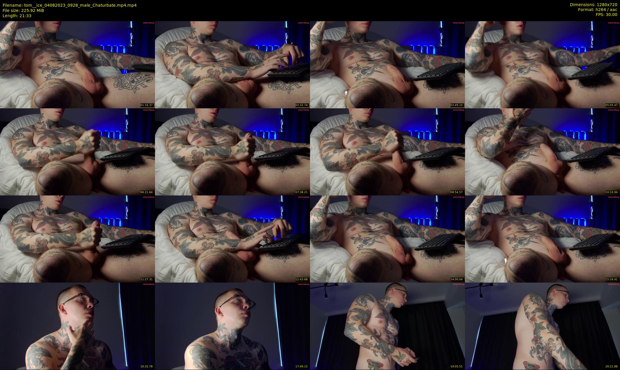 tom__ice — 22 minute Chaturbate male cam show recording, 720p, Aug 4, 2023
