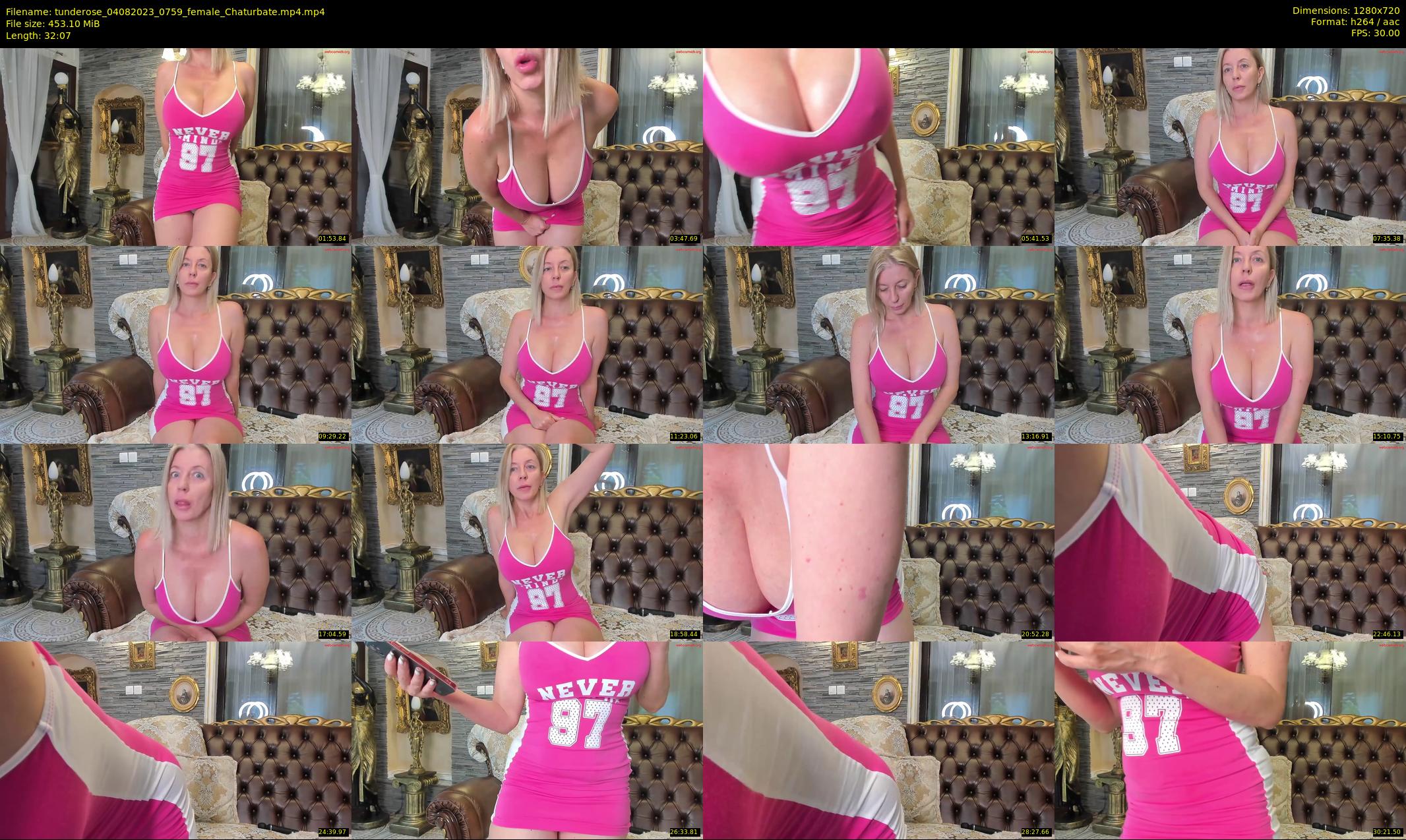tunderose — 33 minute Chaturbate female cam show recording, 720p, Aug 4, 2023