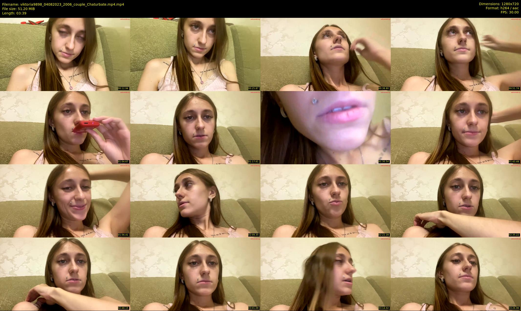 viktoria9898 — 4 minute Chaturbate couple cam show recording, 720p, Aug 4, 2023