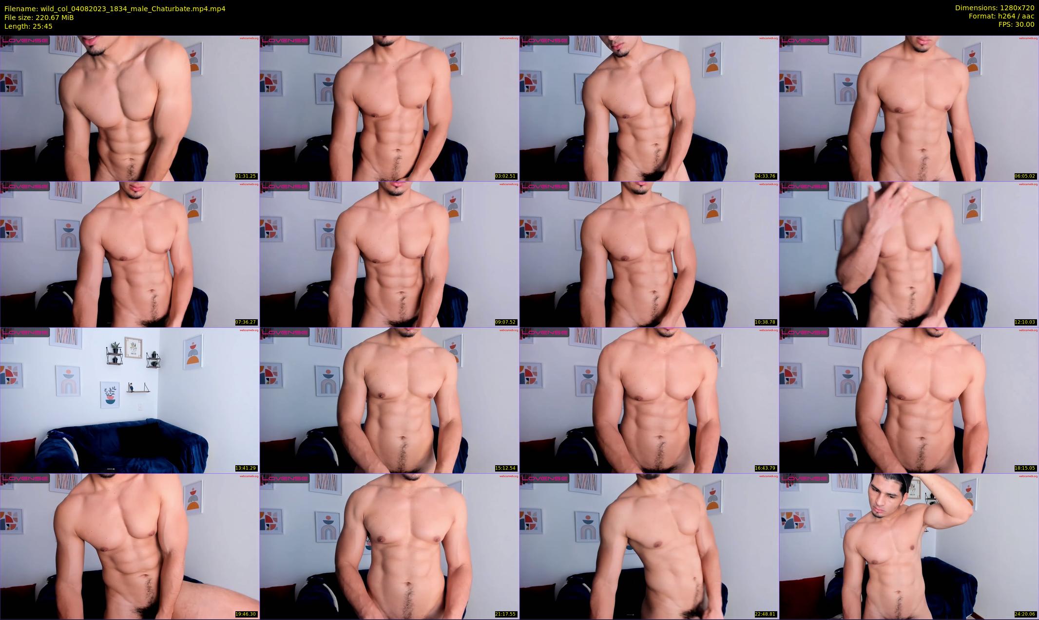 wild_col — 26 minute Chaturbate male cam show recording, 720p, Aug 4, 2023