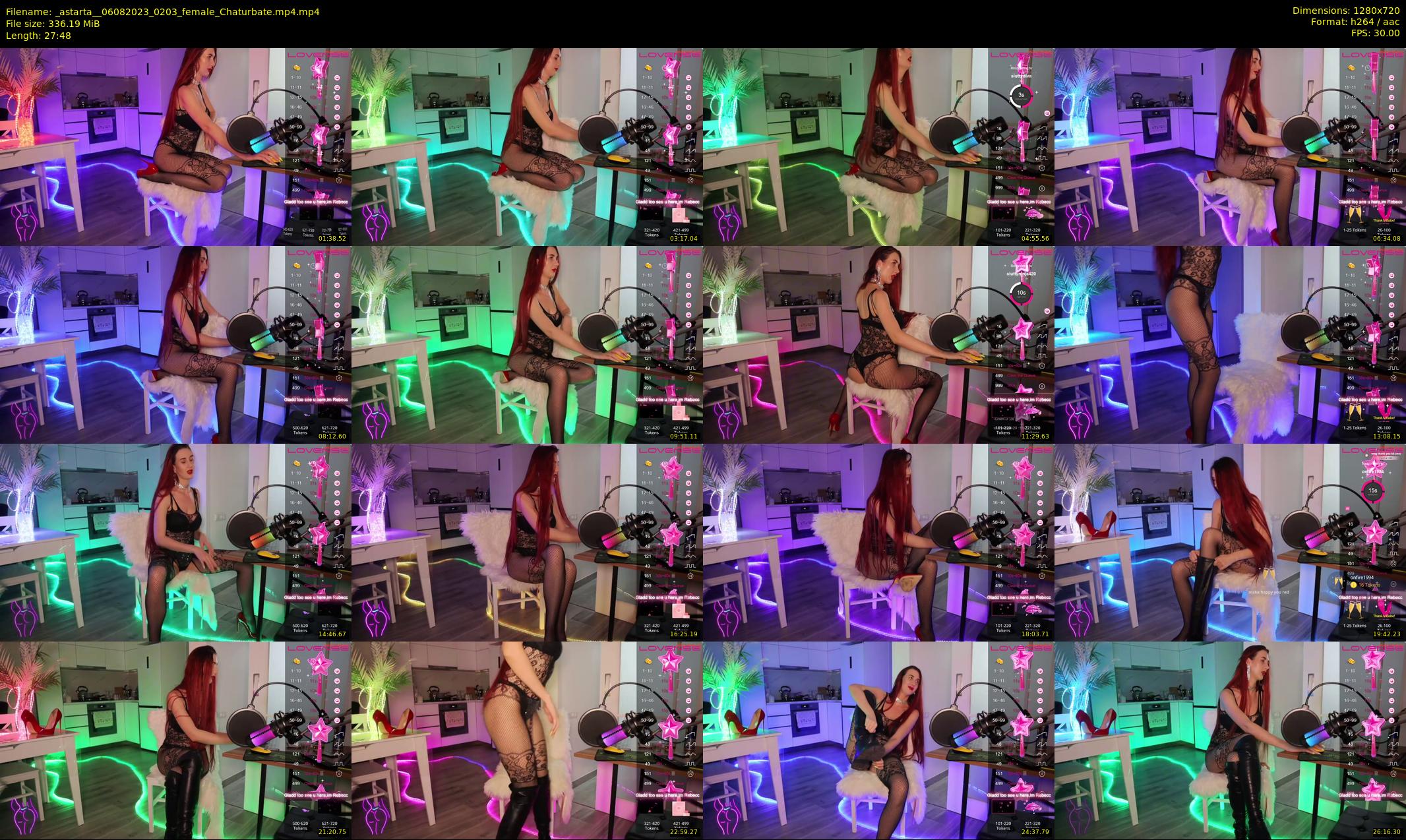 _astarta_ — 28 minute Chaturbate female cam show recording, 720p, Aug 6, 2023