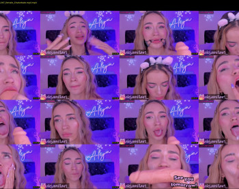alejamillan1 — 45 minute Chaturbate female cam show recording, 720p, Aug 5, 2023