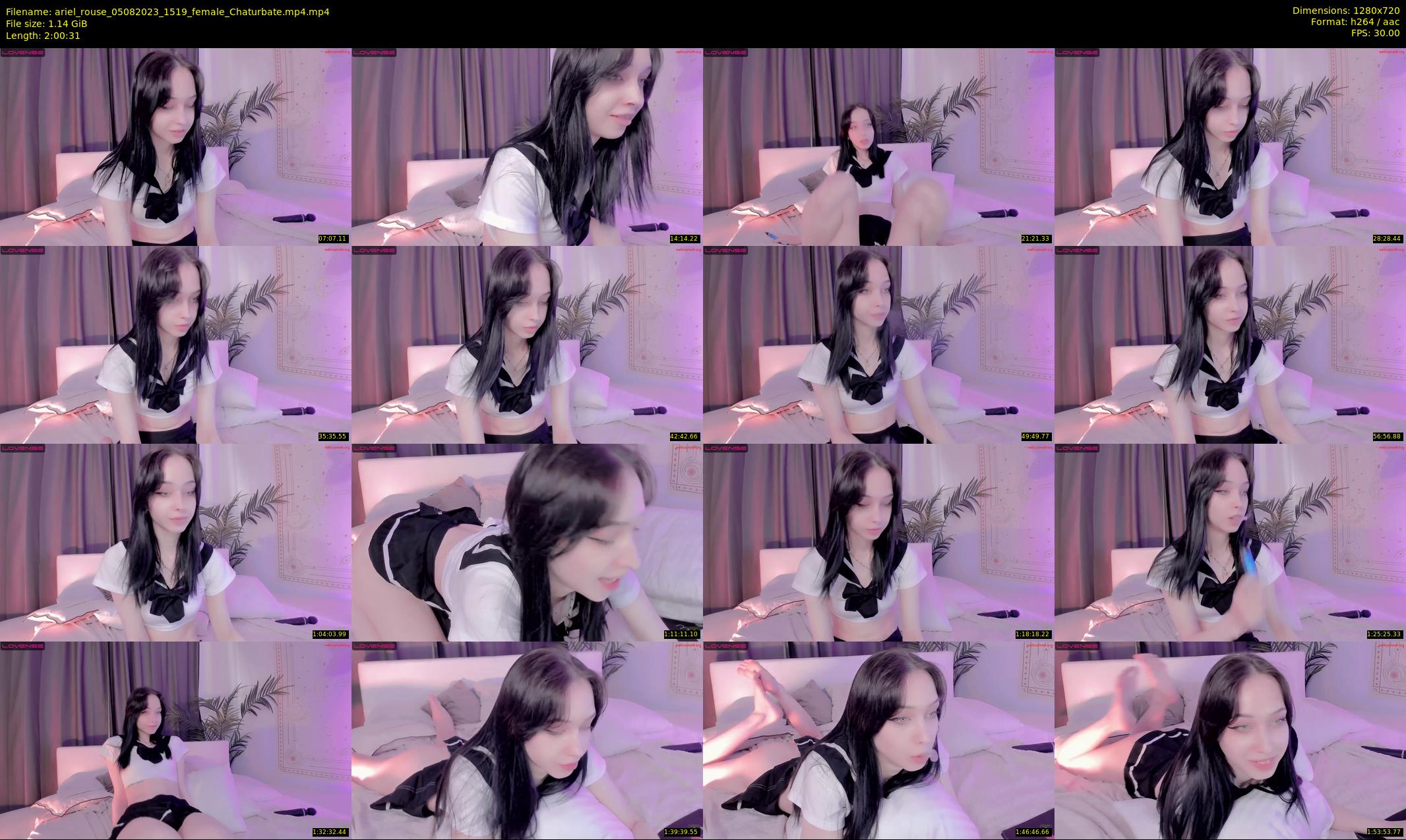 ariel_rouse — 121 minute Chaturbate female cam show recording, 720p, Aug 5, 2023