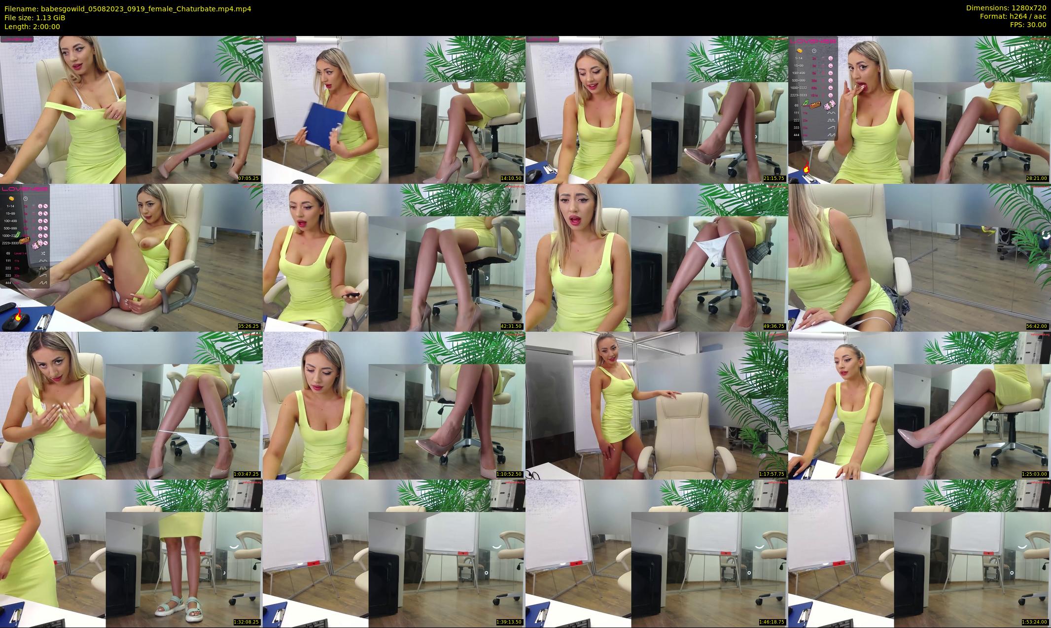 babesgowild — 120 minute Chaturbate couple cam show recording, 720p, Aug 5, 2023