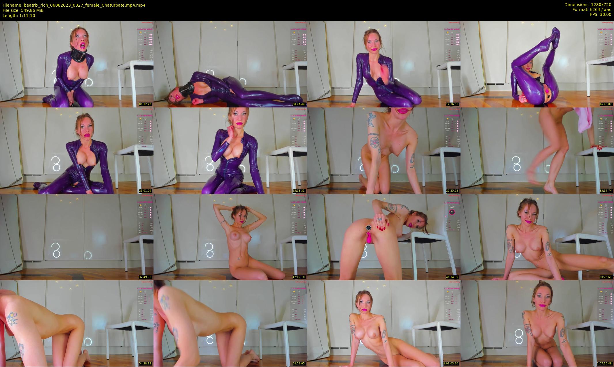 beatrix_rich — 72 minute Chaturbate female cam show recording, 720p, Aug 6, 2023