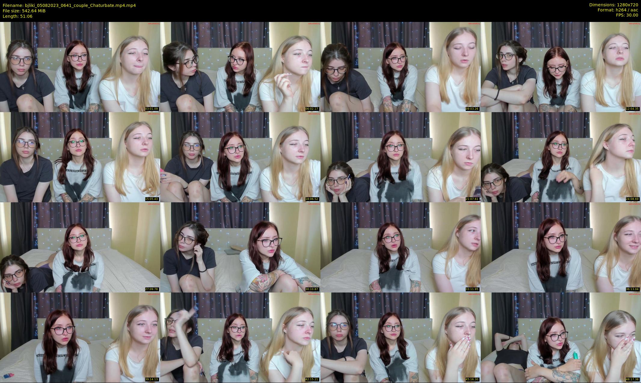 bjliki — 52 minute Chaturbate couple cam show recording, 720p, Aug 5, 2023