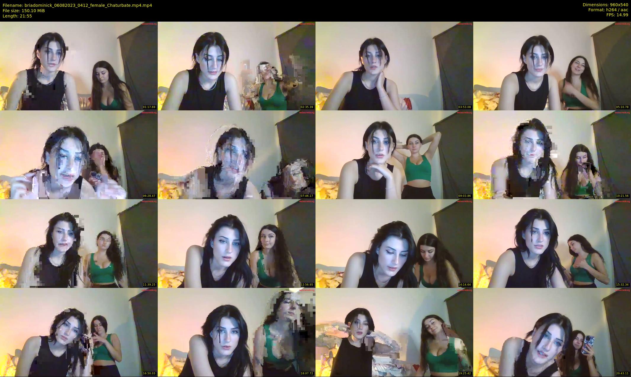 briadominick — 22 minute Chaturbate couple cam show recording, 480p, Aug 6, 2023