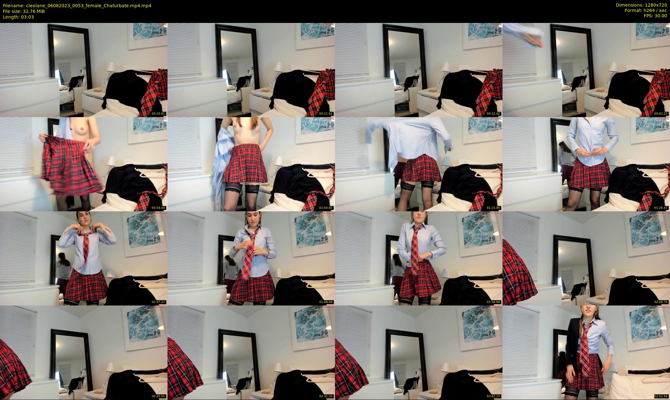 cleolane — 4 minute Chaturbate female cam show recording, 720p, Aug 6, 2023