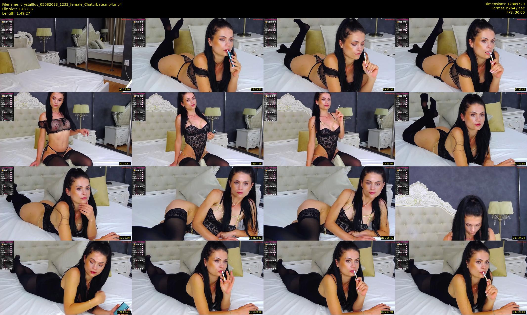 crystallluv — 110 minute Chaturbate female cam show recording, 720p, Aug 5, 2023