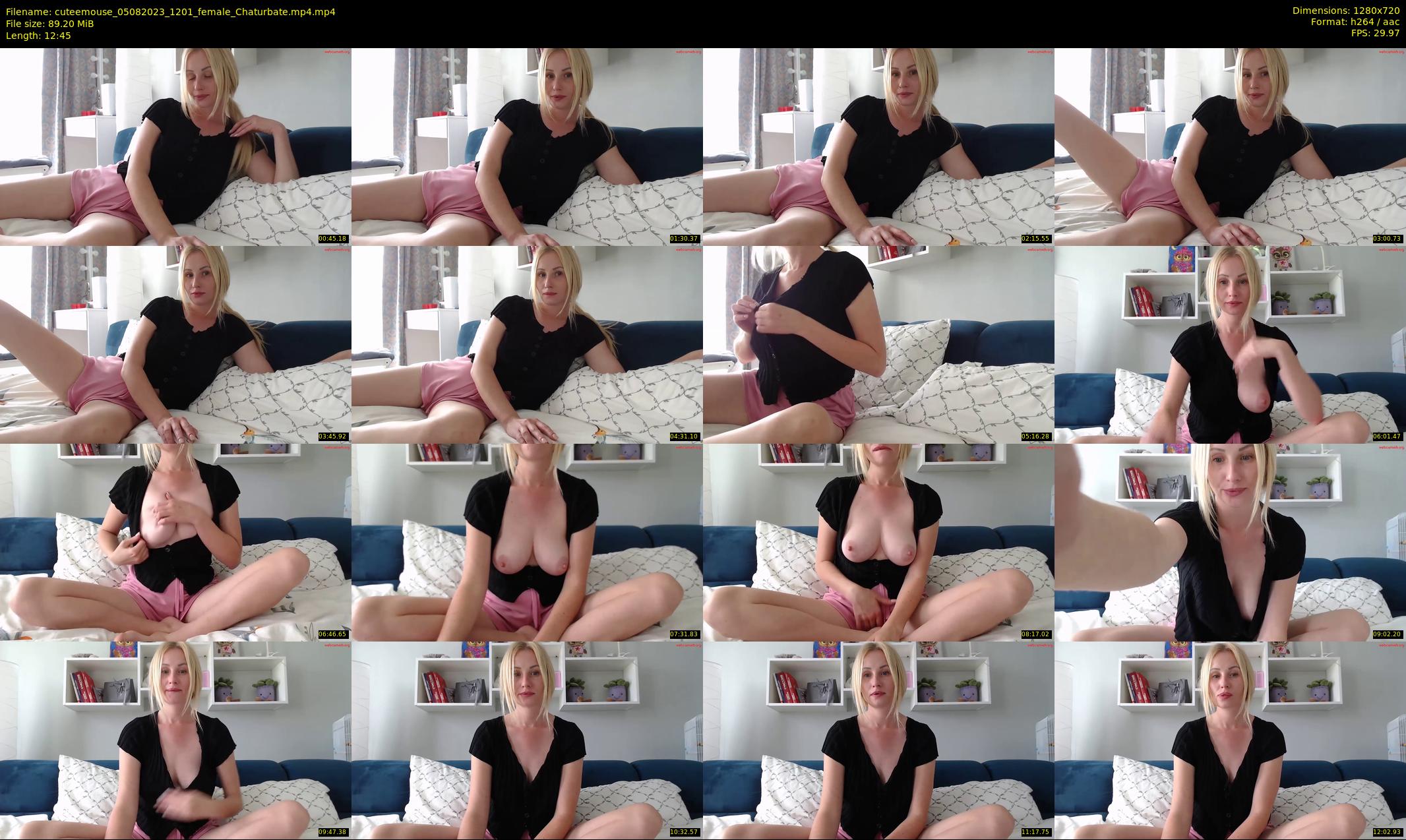 cuteemouse — 13 minute Chaturbate female cam show recording, 720p, Aug 5, 2023