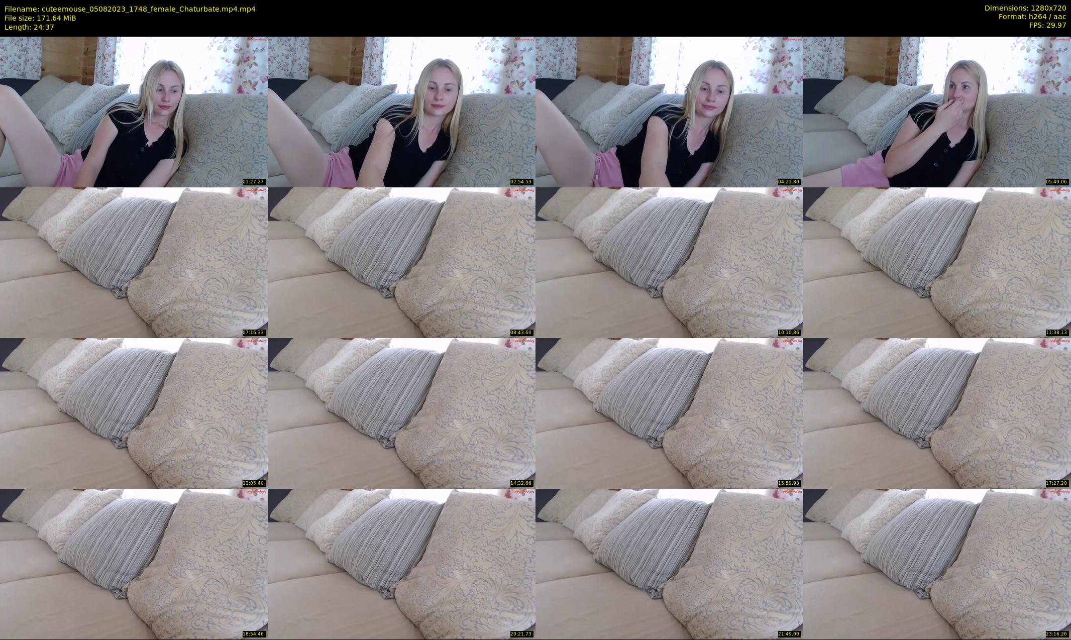 cuteemouse — 25 minute Chaturbate female cam show recording, 720p, Aug 5, 2023
