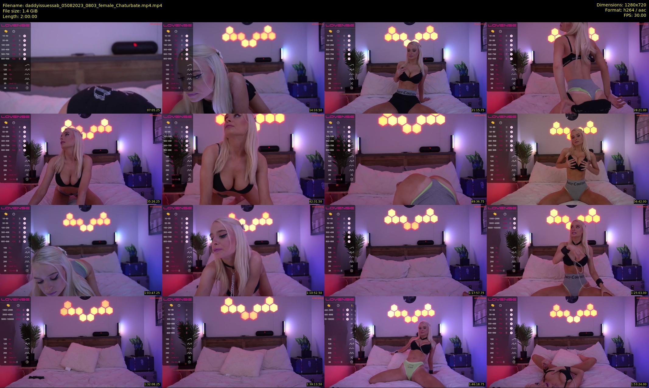 daddyissuessab — 120 minute Chaturbate female cam show recording, 720p, Aug 5, 2023
