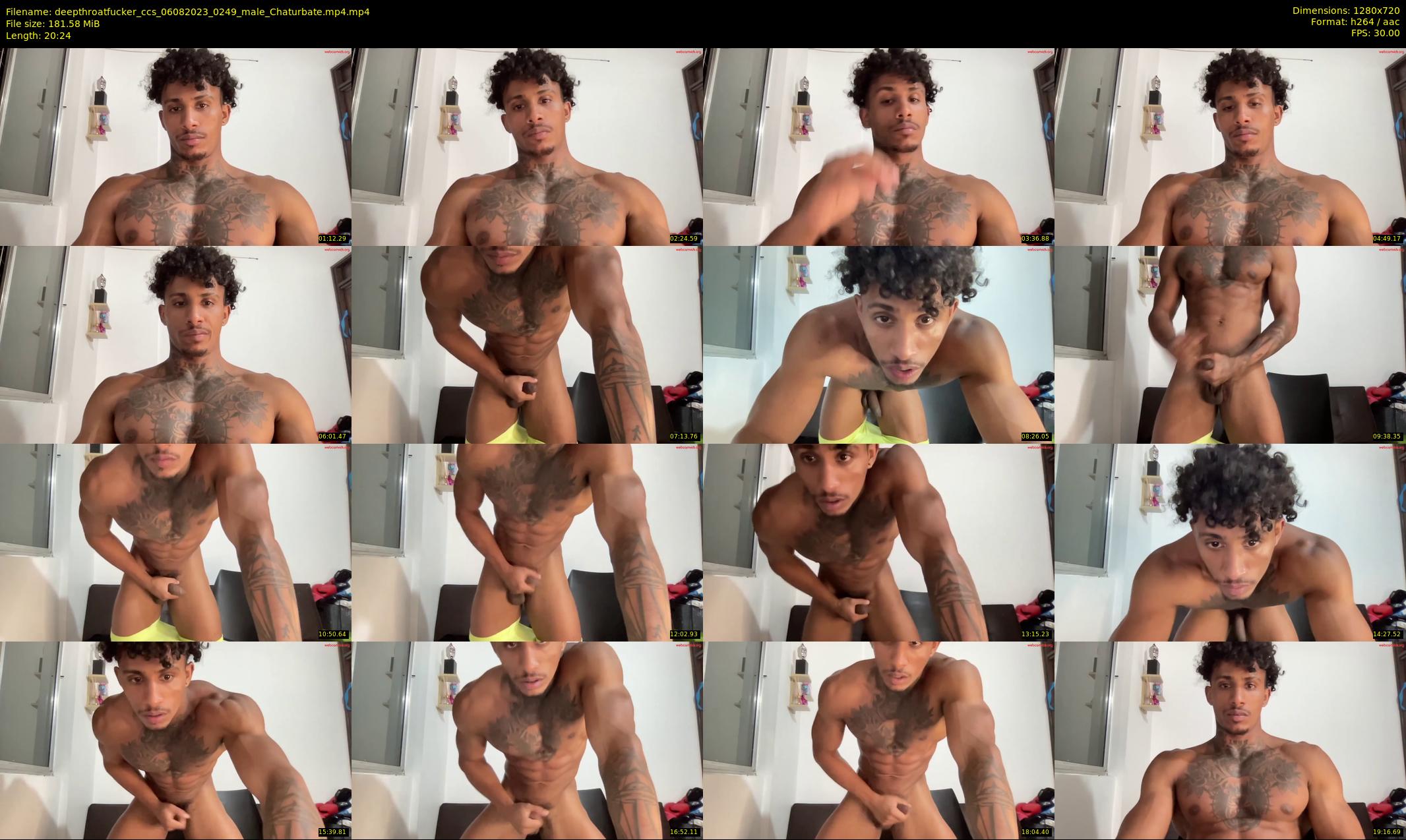 deepthroatfucker_ccs — 21 minute Chaturbate male cam show recording, 720p, Aug 6, 2023