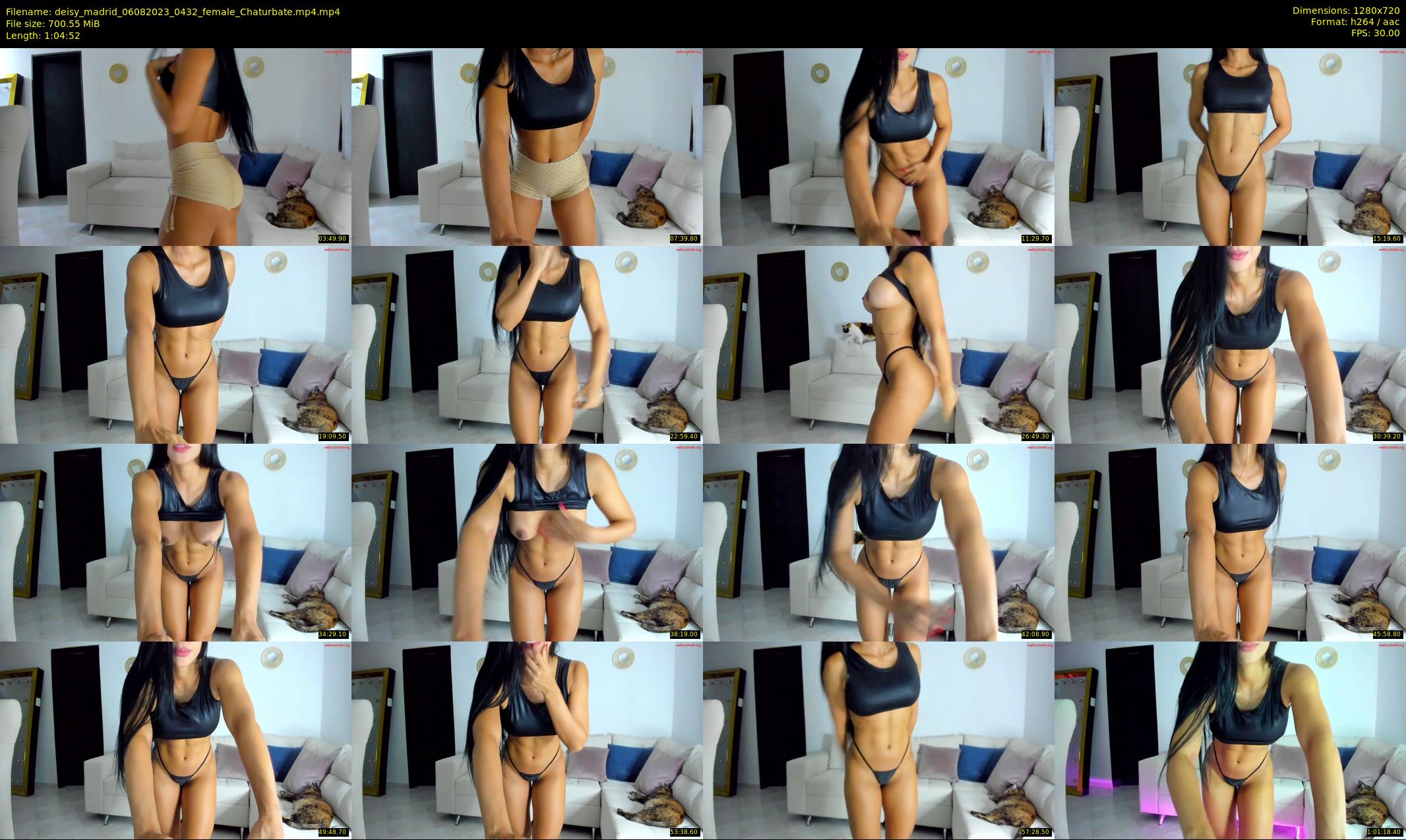 deisy_madrid — 65 minute Chaturbate female cam show recording, 720p, Aug 6, 2023
