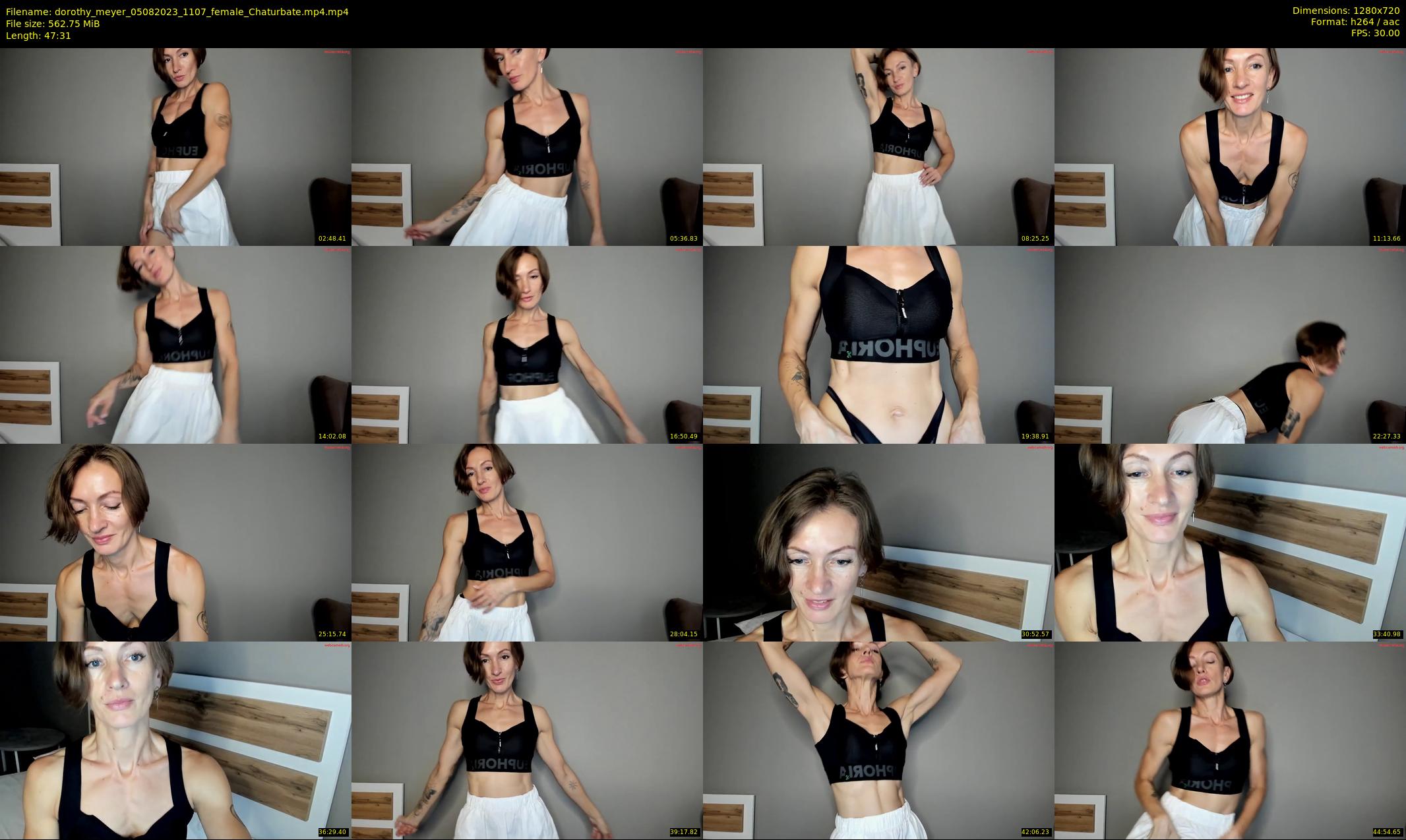 dorothy_meyer — 48 minute Chaturbate female cam show recording, 720p, Aug 5, 2023