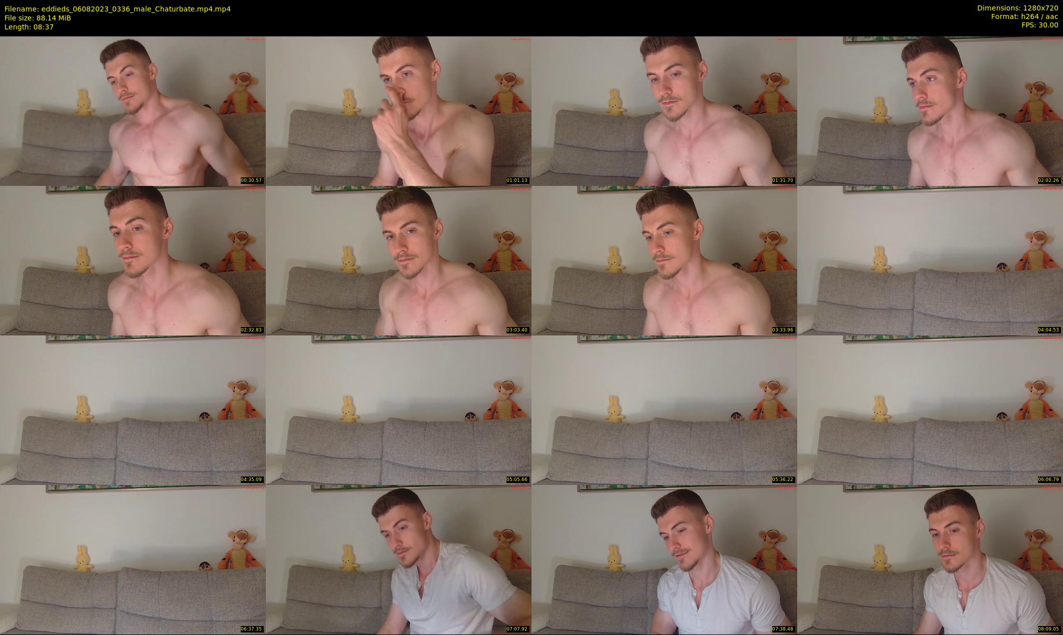 eddieds — 9 minute Chaturbate male cam show recording, 720p, Aug 6, 2023