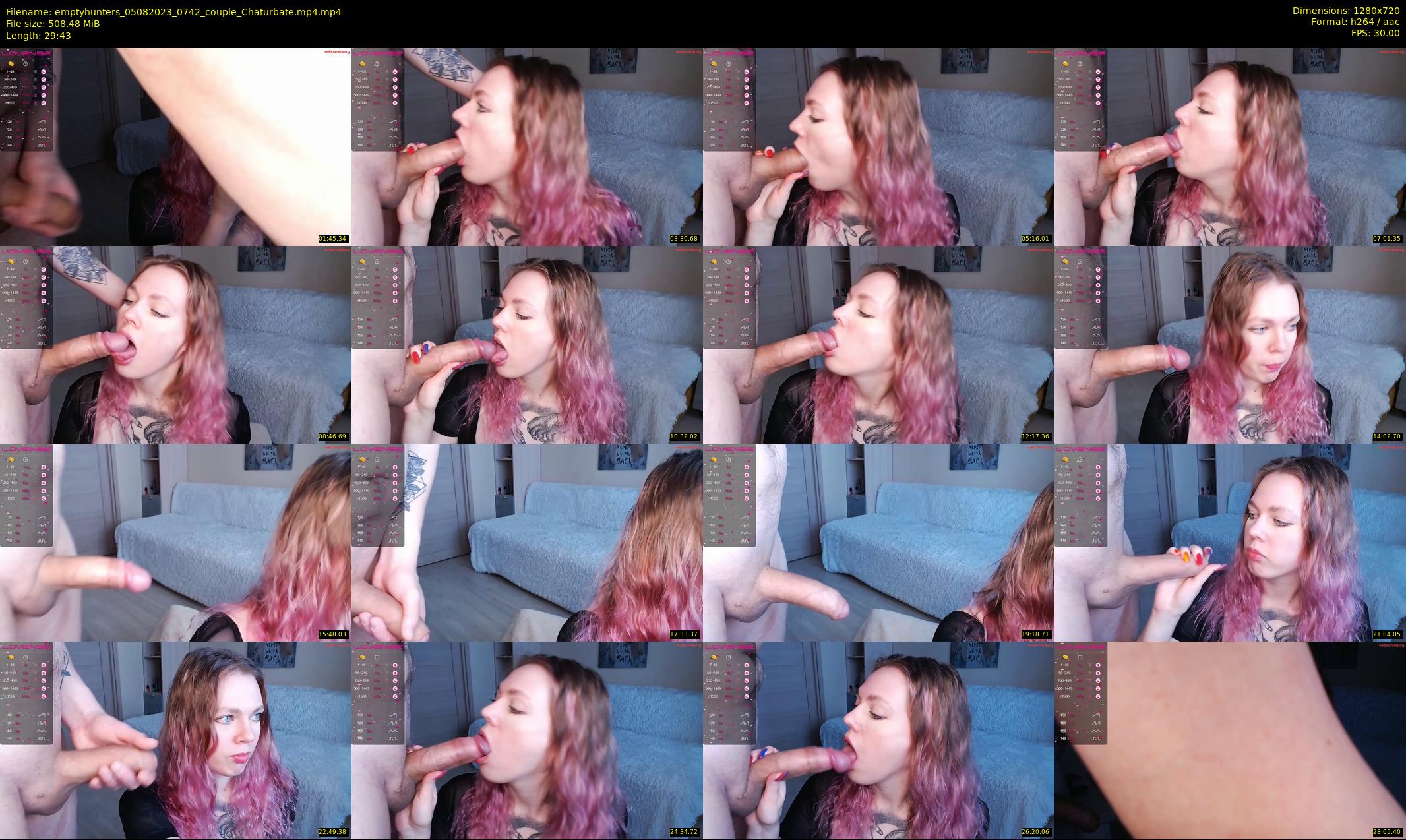 emptyhunters — 30 minute Chaturbate couple cam show recording, 720p, Aug 5, 2023