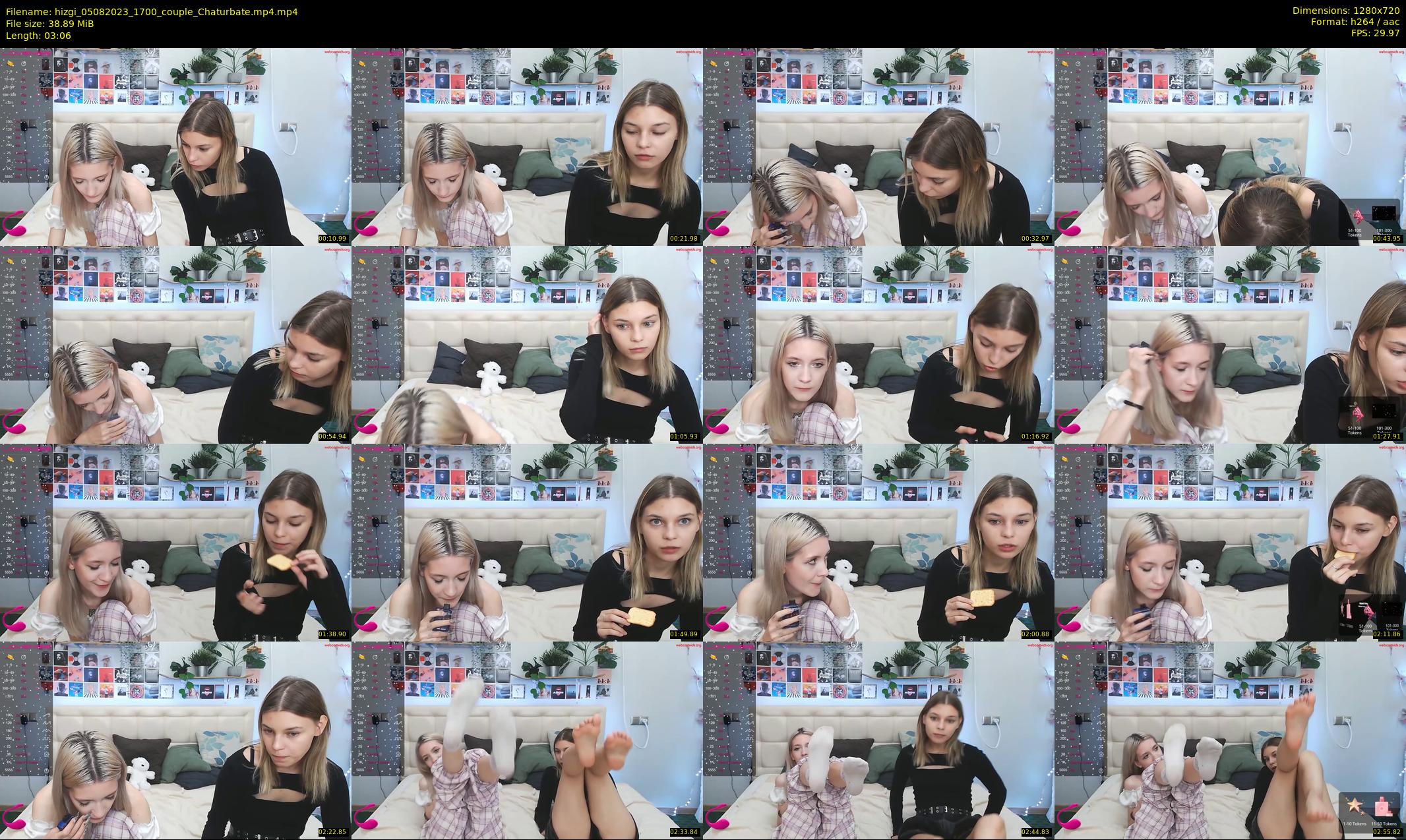 hizgi — 4 minute Chaturbate couple cam show recording, 720p, Aug 5, 2023